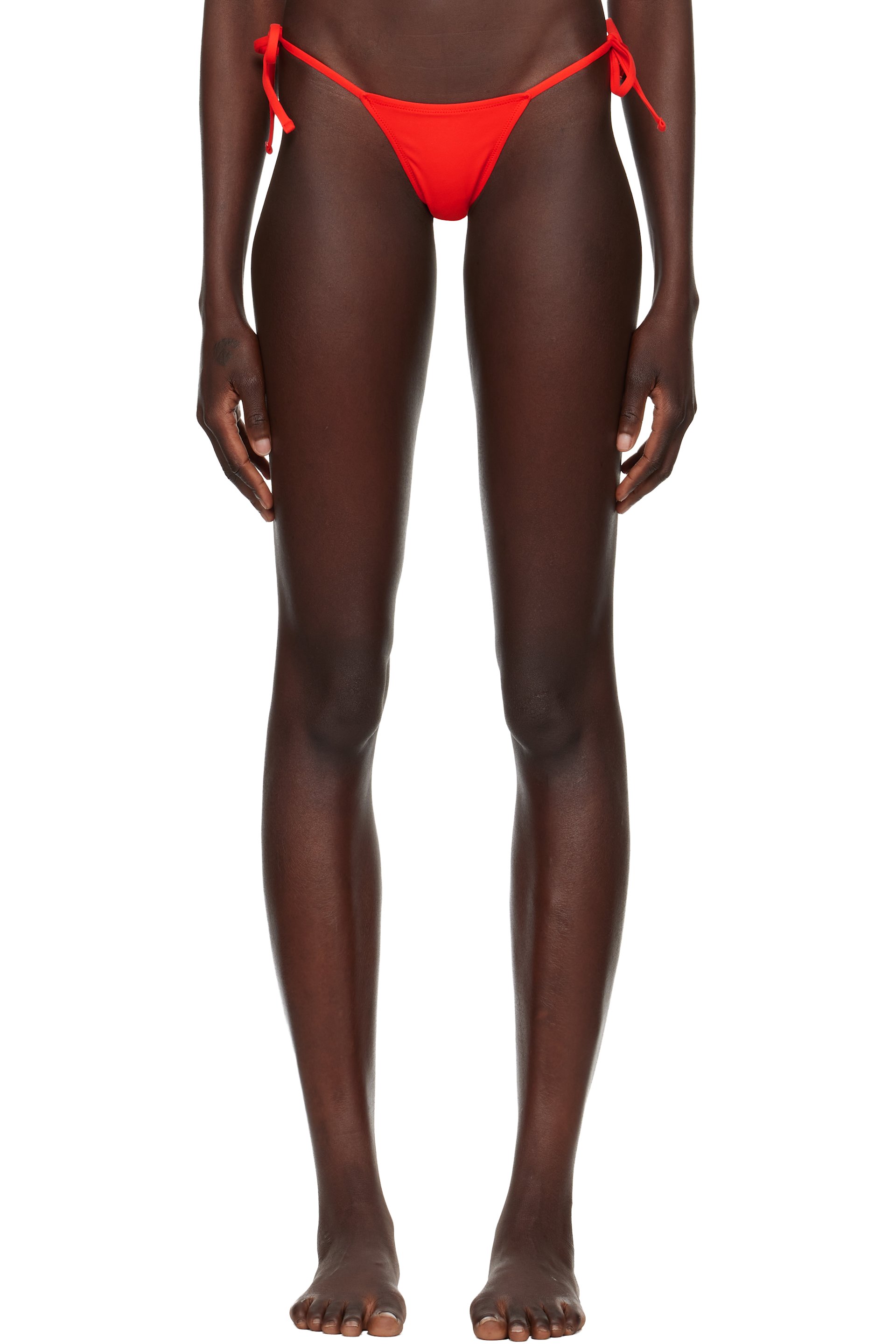 ÉTERNE - Culotte de bikini Isla rouge