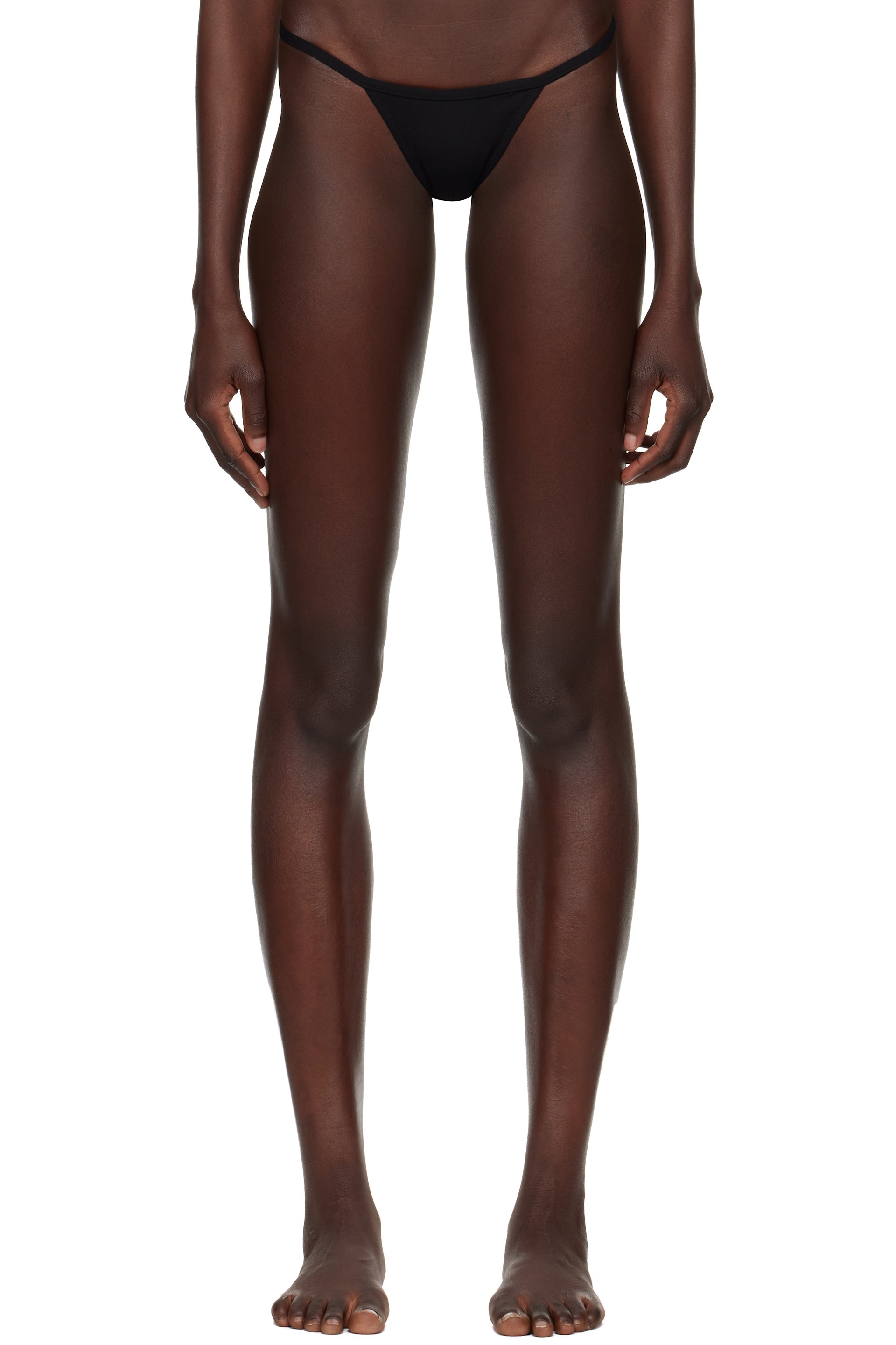 ÉTERNE - Culotte de bikini Thea noire