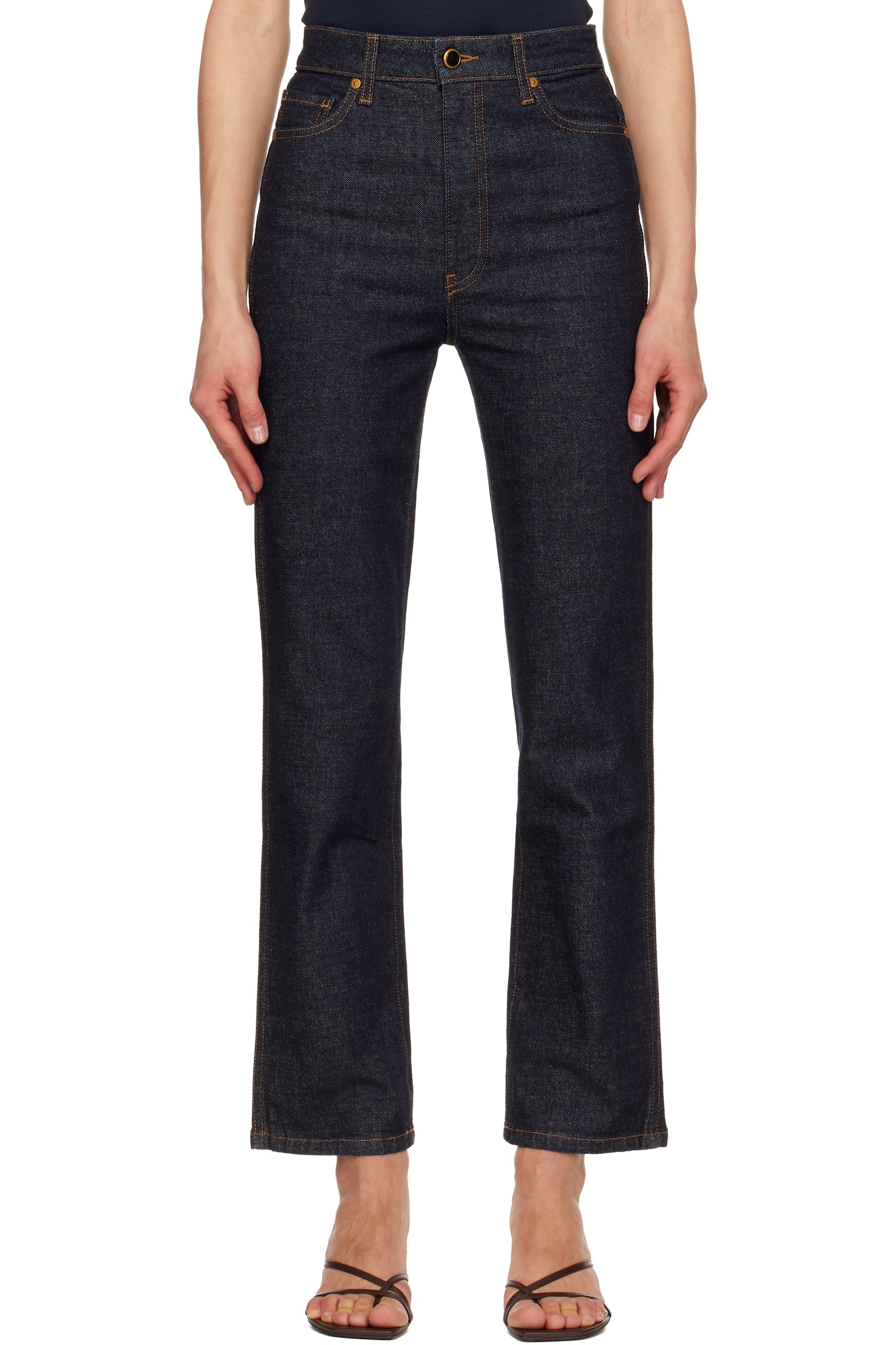 KHAITE - Jean Abigail indigo