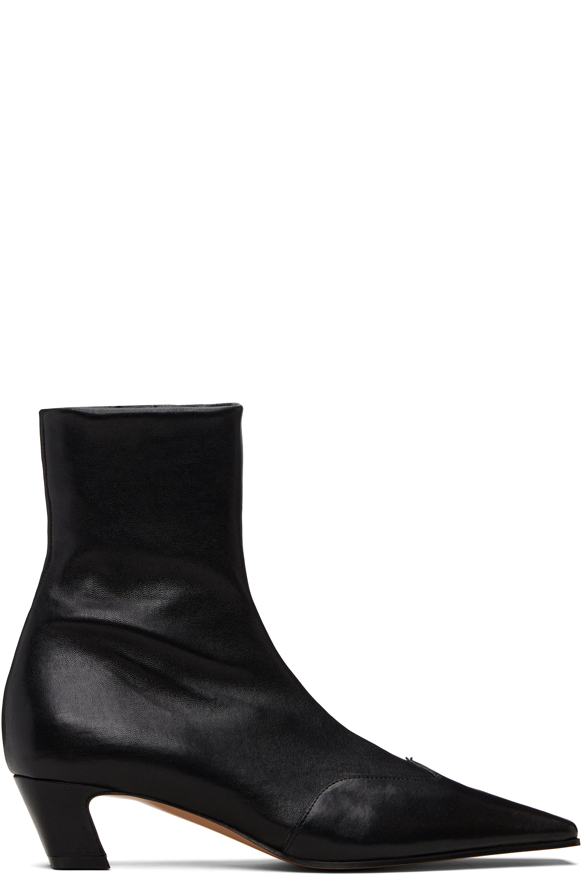 KHAITE - Black Nevada Stretch Low Boots