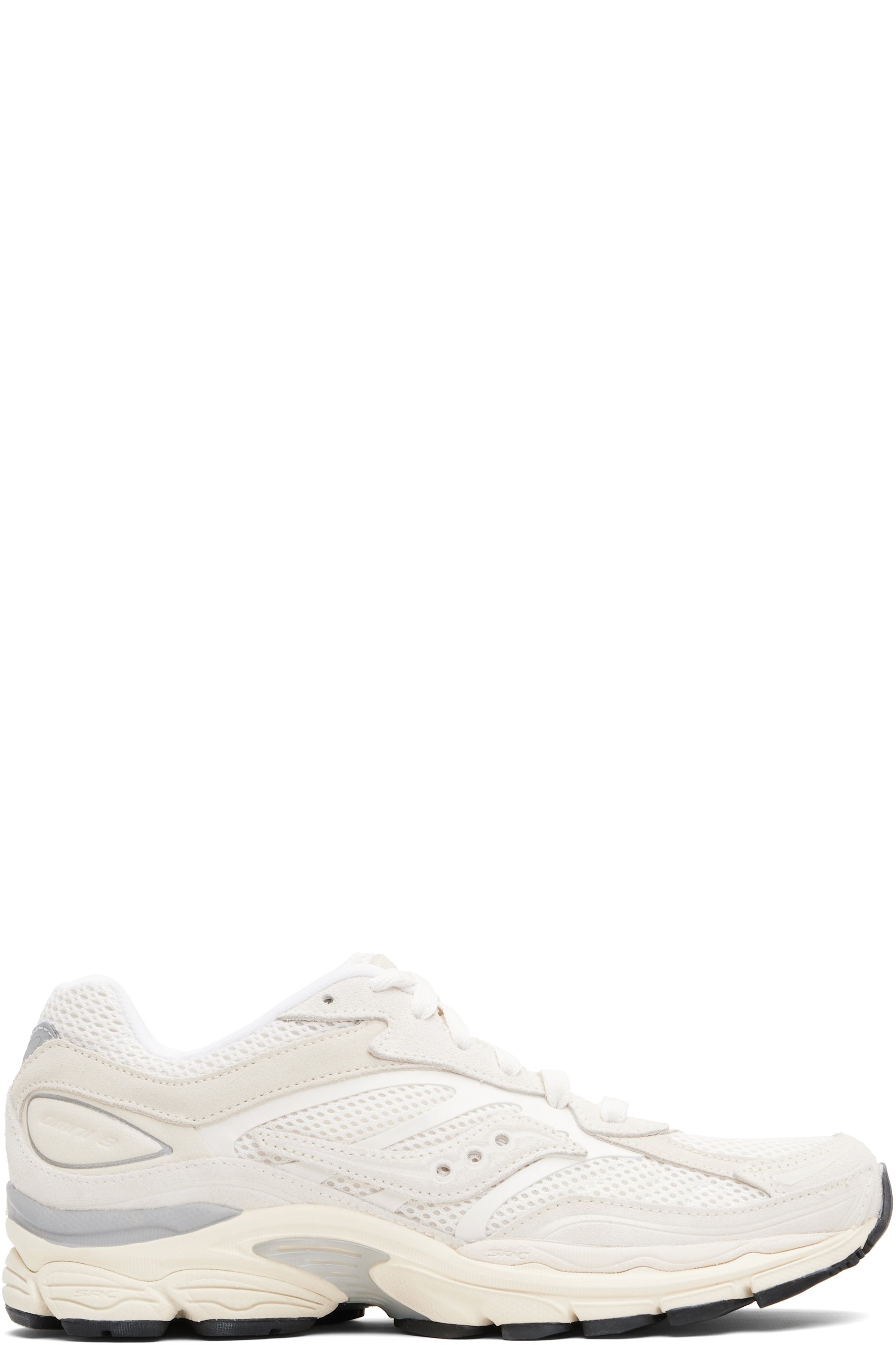Off-White ProGrid Omni 9 Premium Sneakers by Saucony on Sale