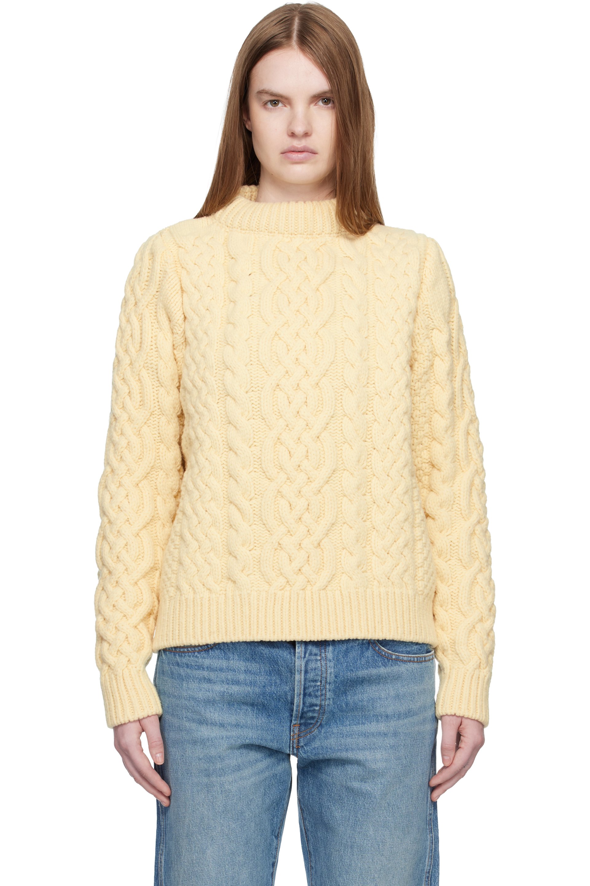 Baserange - Off-White Lens Sweater