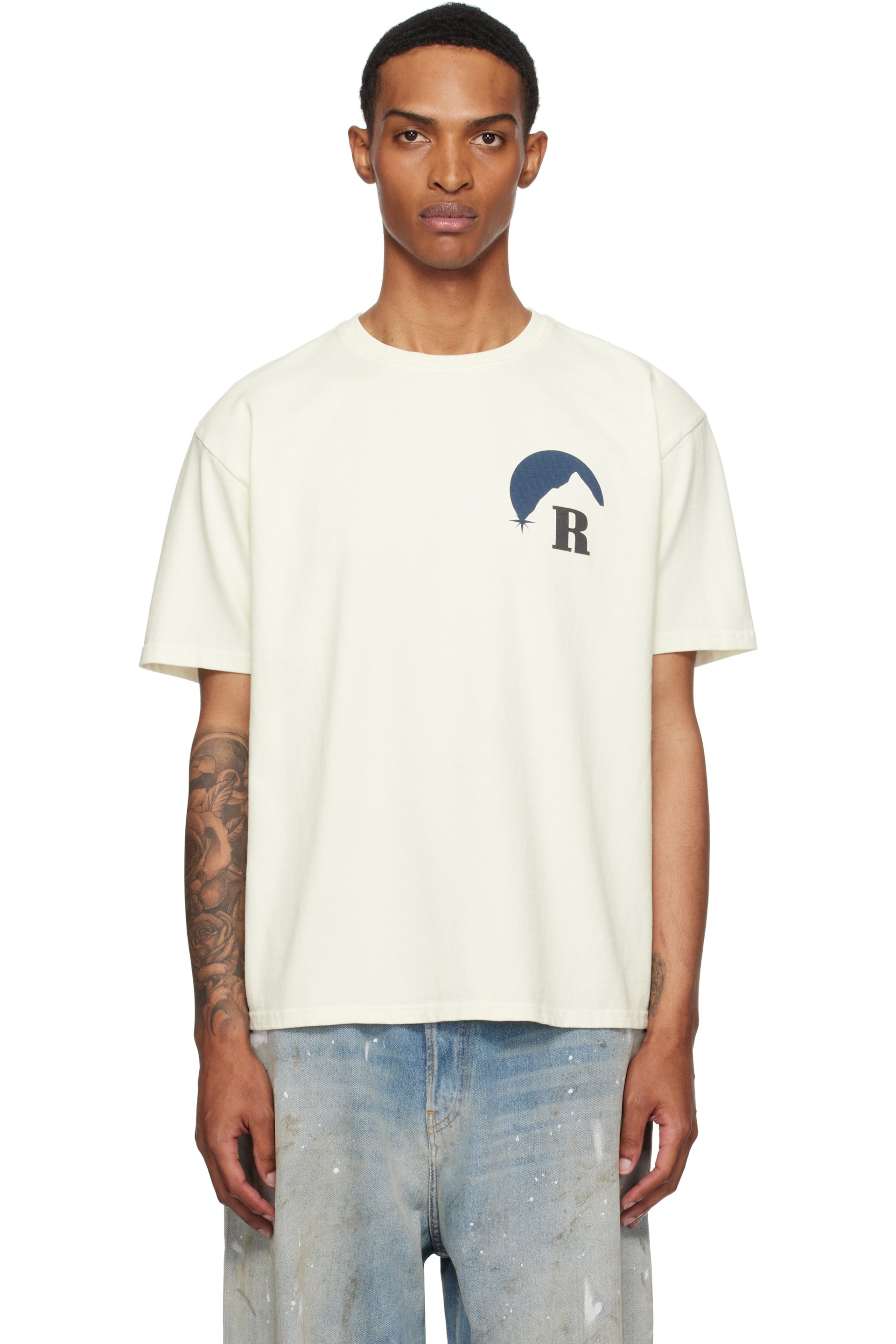 Rhude - Off-White Moonlight T-shirt
