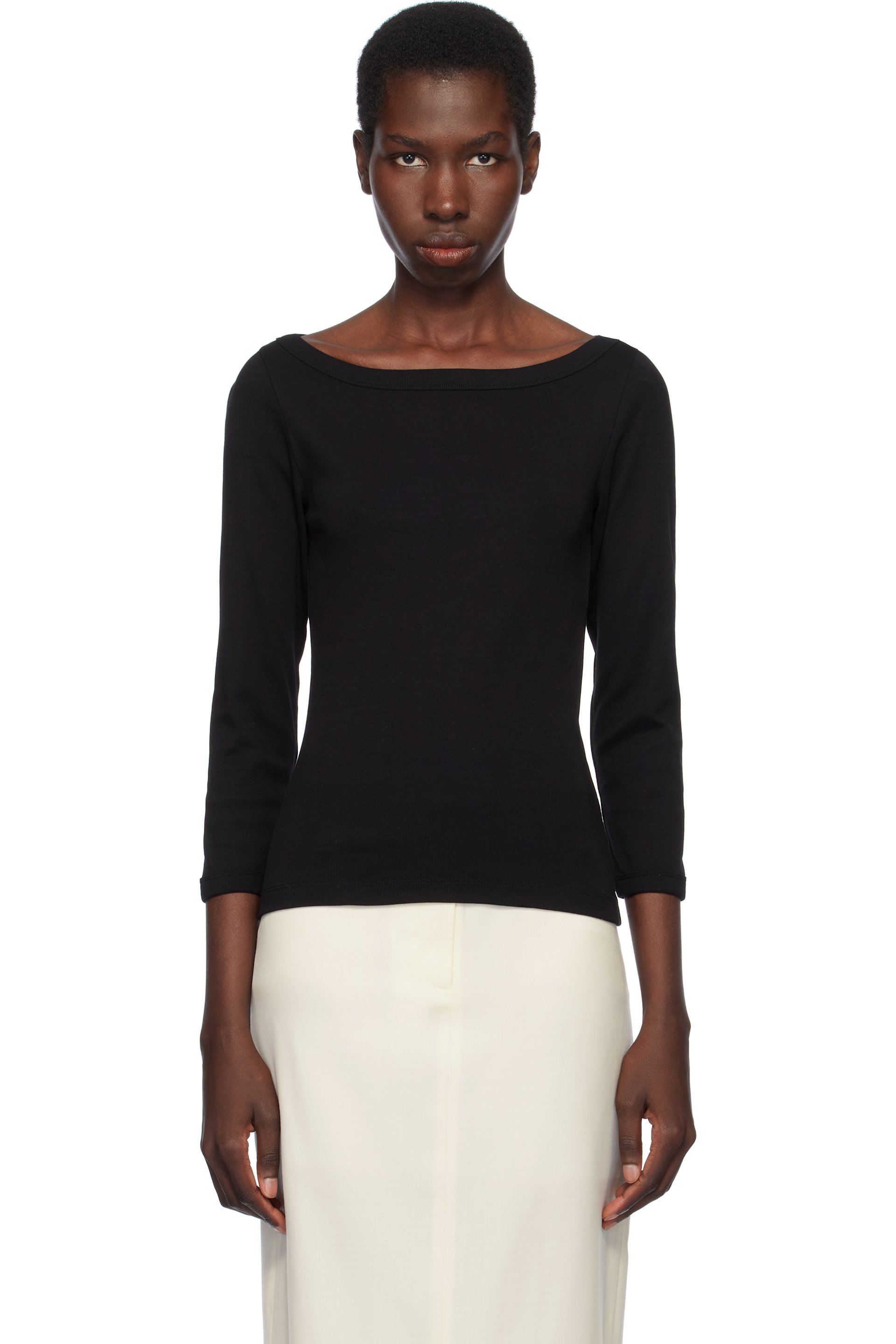 FLORE FLORE - T-shirt Steffi noir