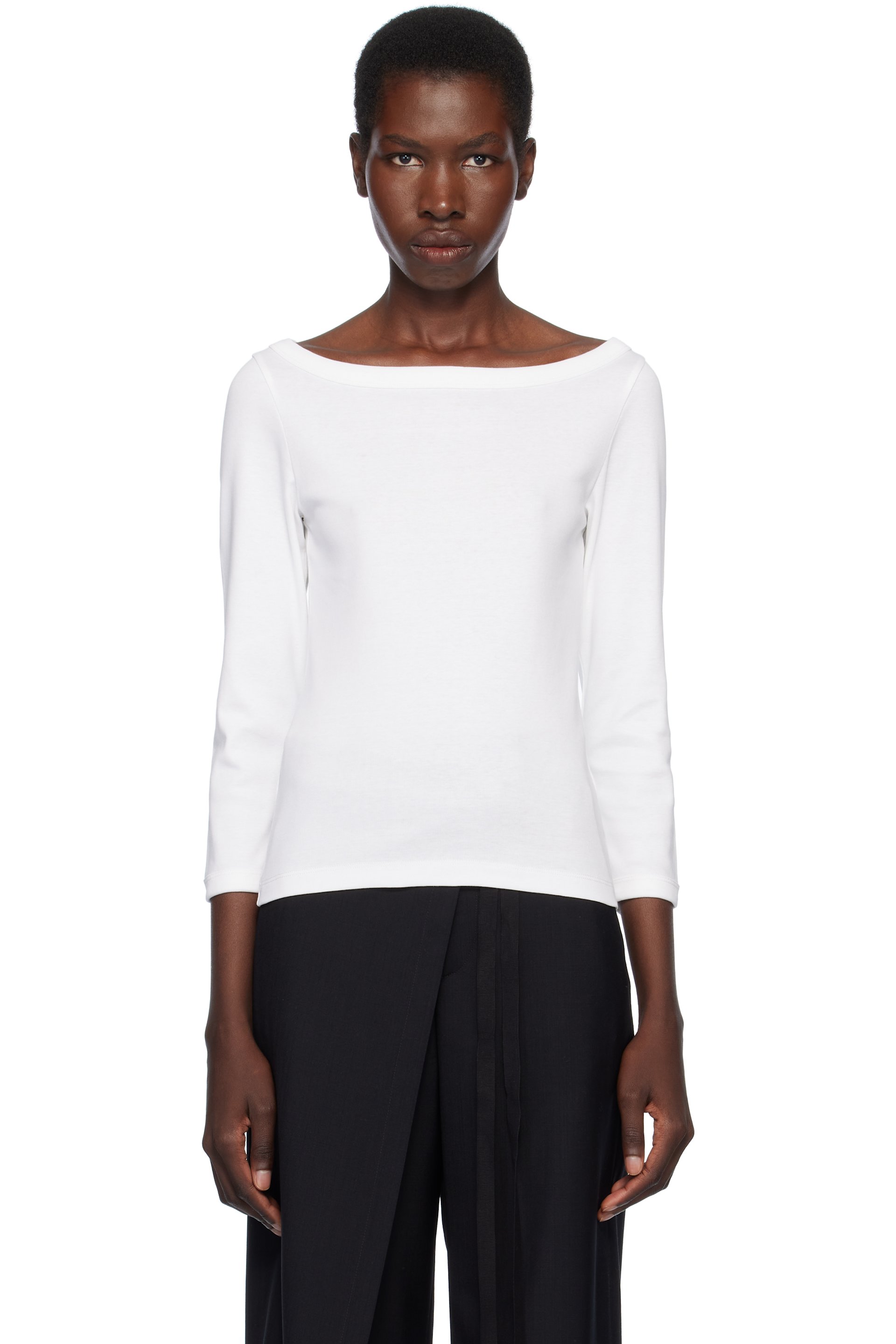 FLORE FLORE - T-shirt Steffi blanc