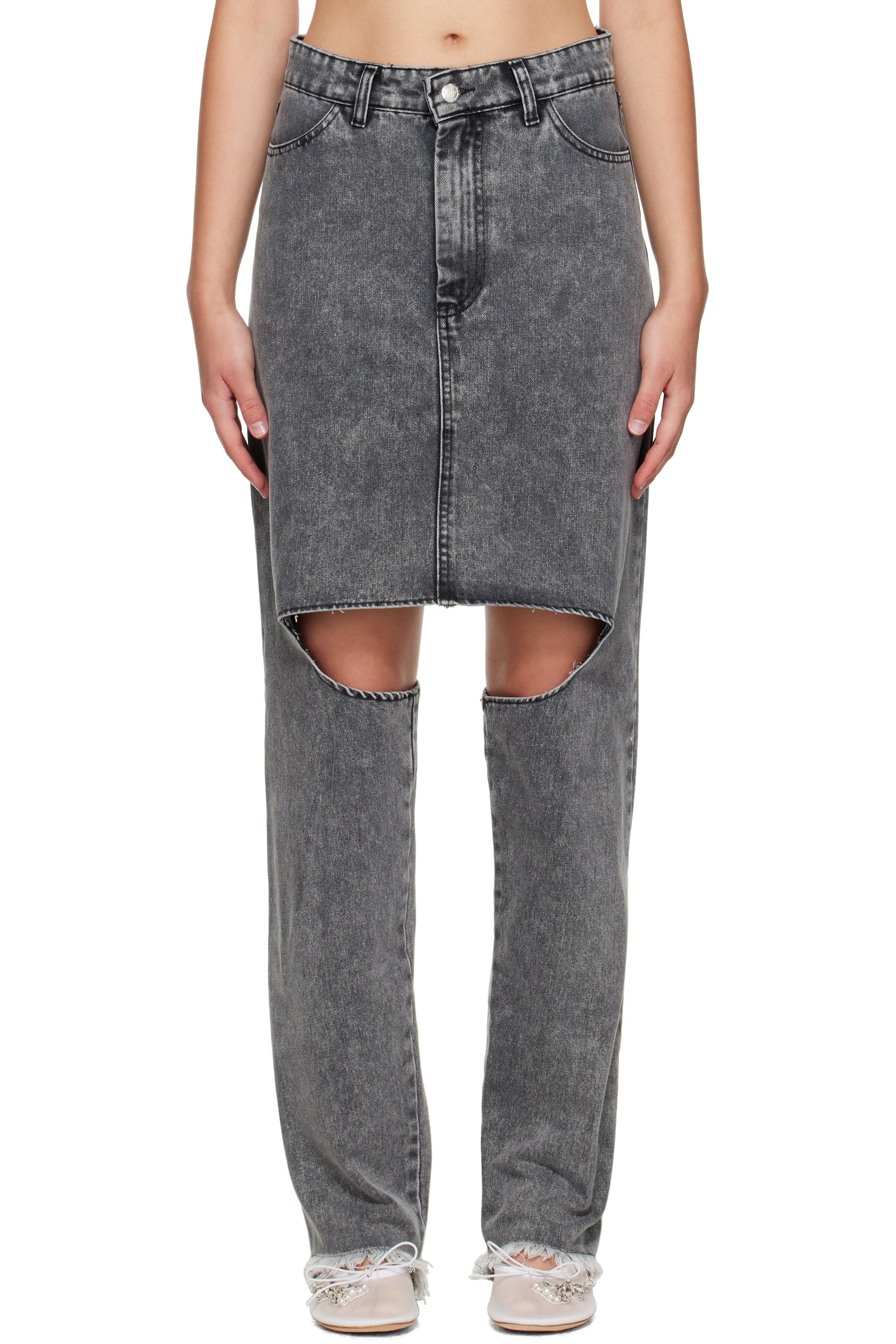 Ashley Williams - Gray Marley Jeans