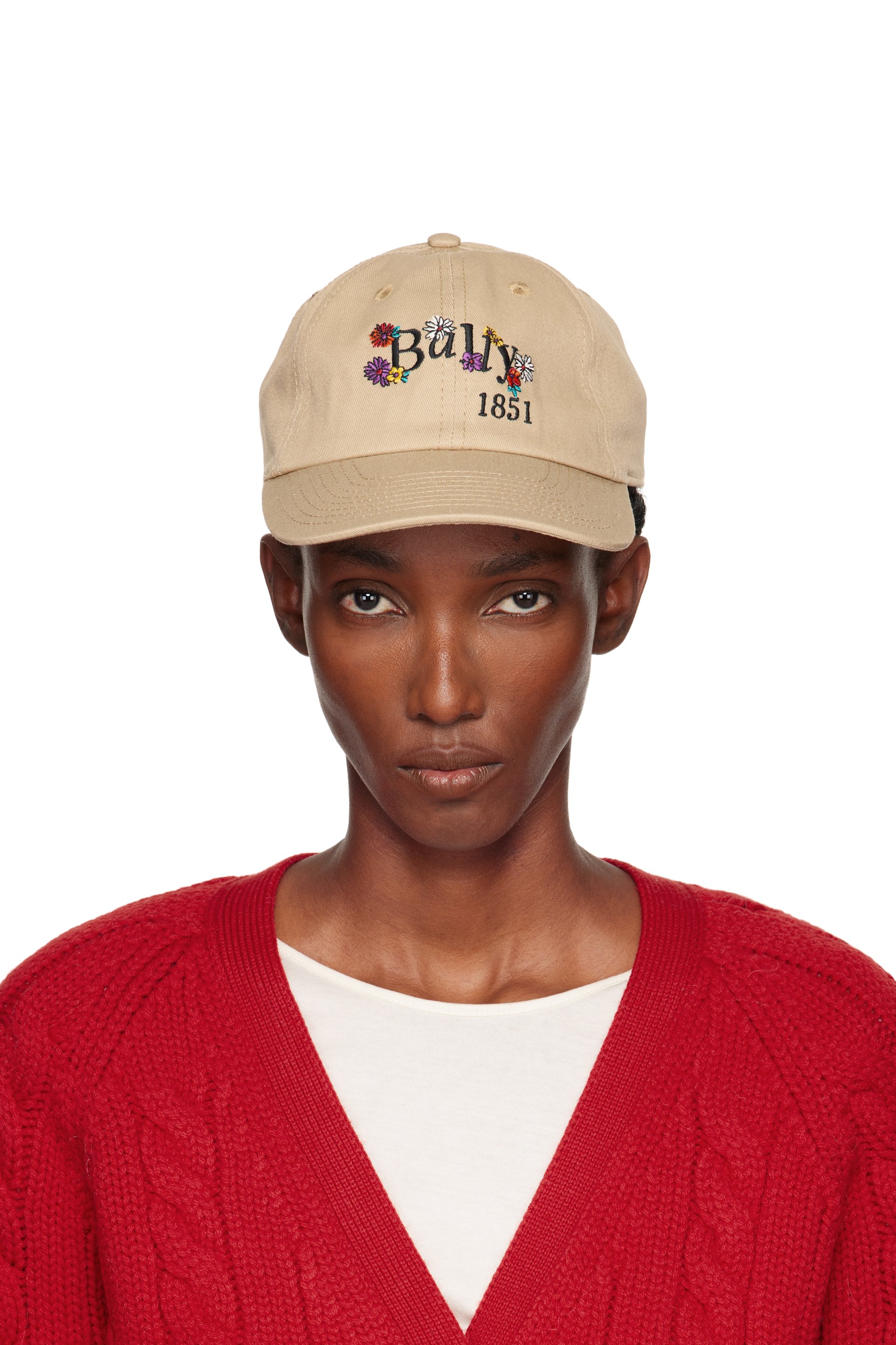 Bally - Beige Baseball Cap