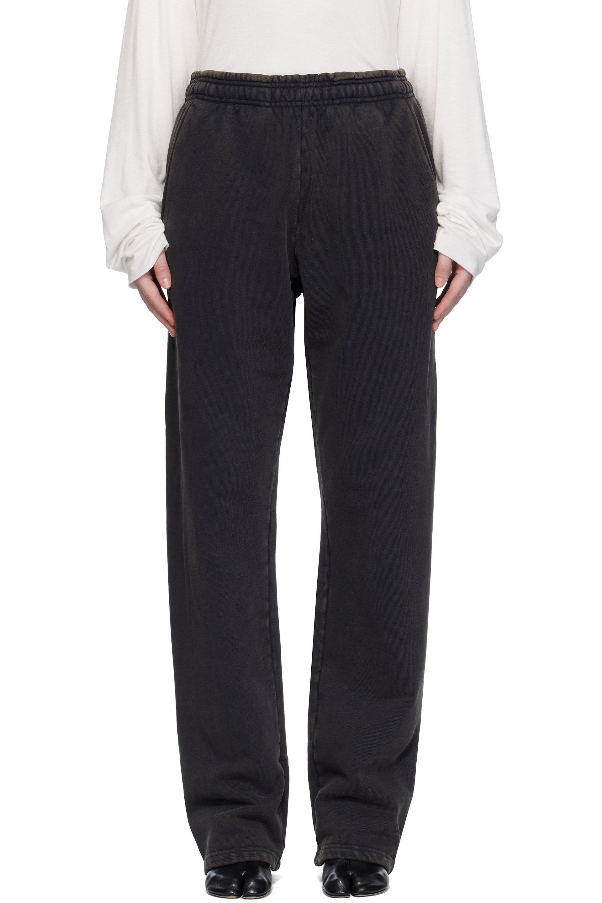 Entire Studios - Pantalon de survêtement droit noir - Uniform