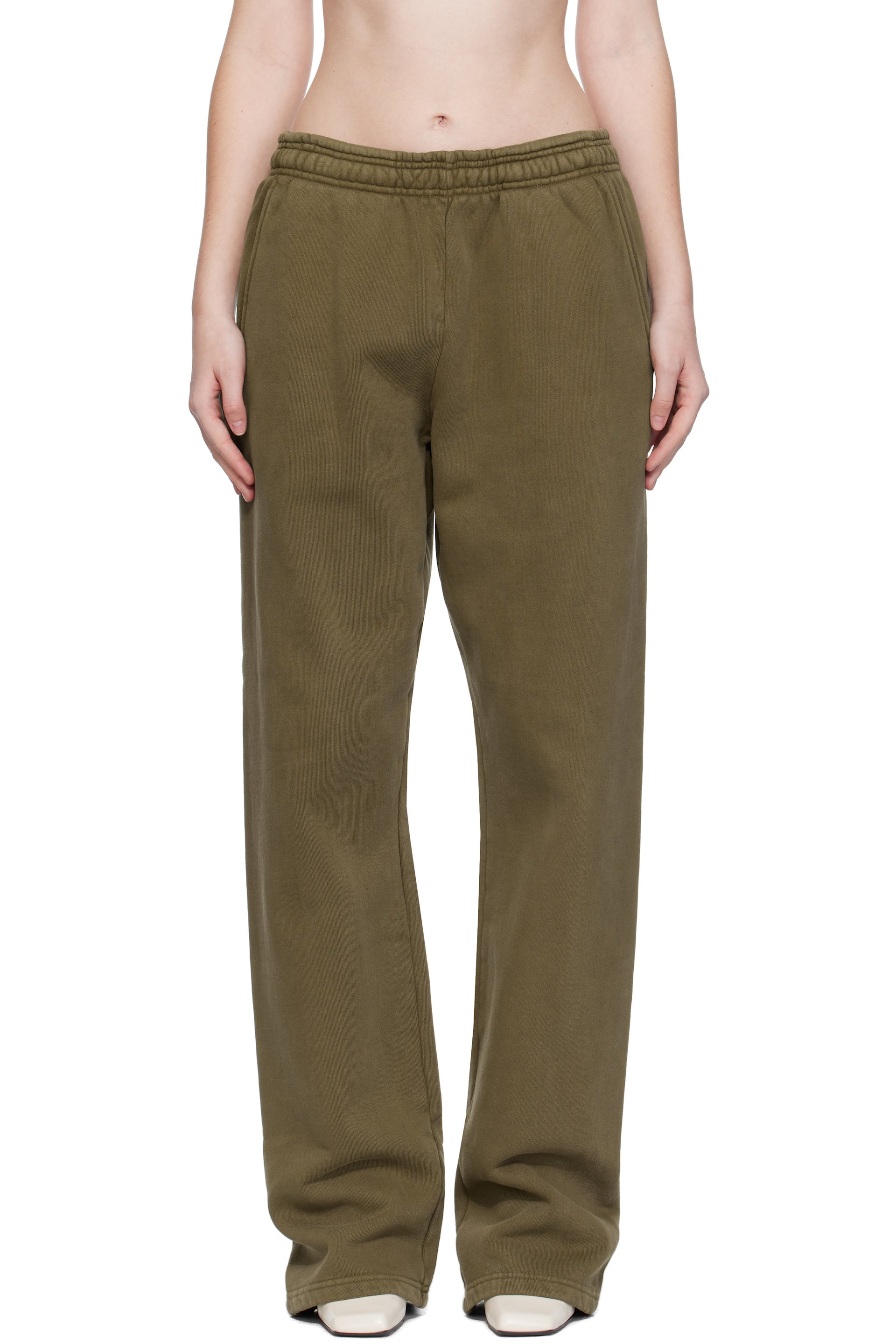 Entire Studios - Pantalon de survêtement droit vert - Uniform