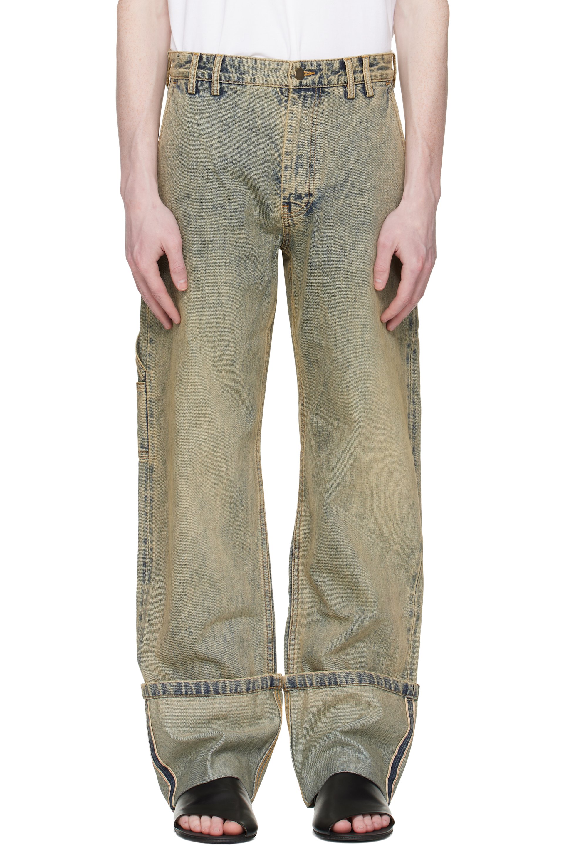 Entire Studios - Blue Cuff Jeans