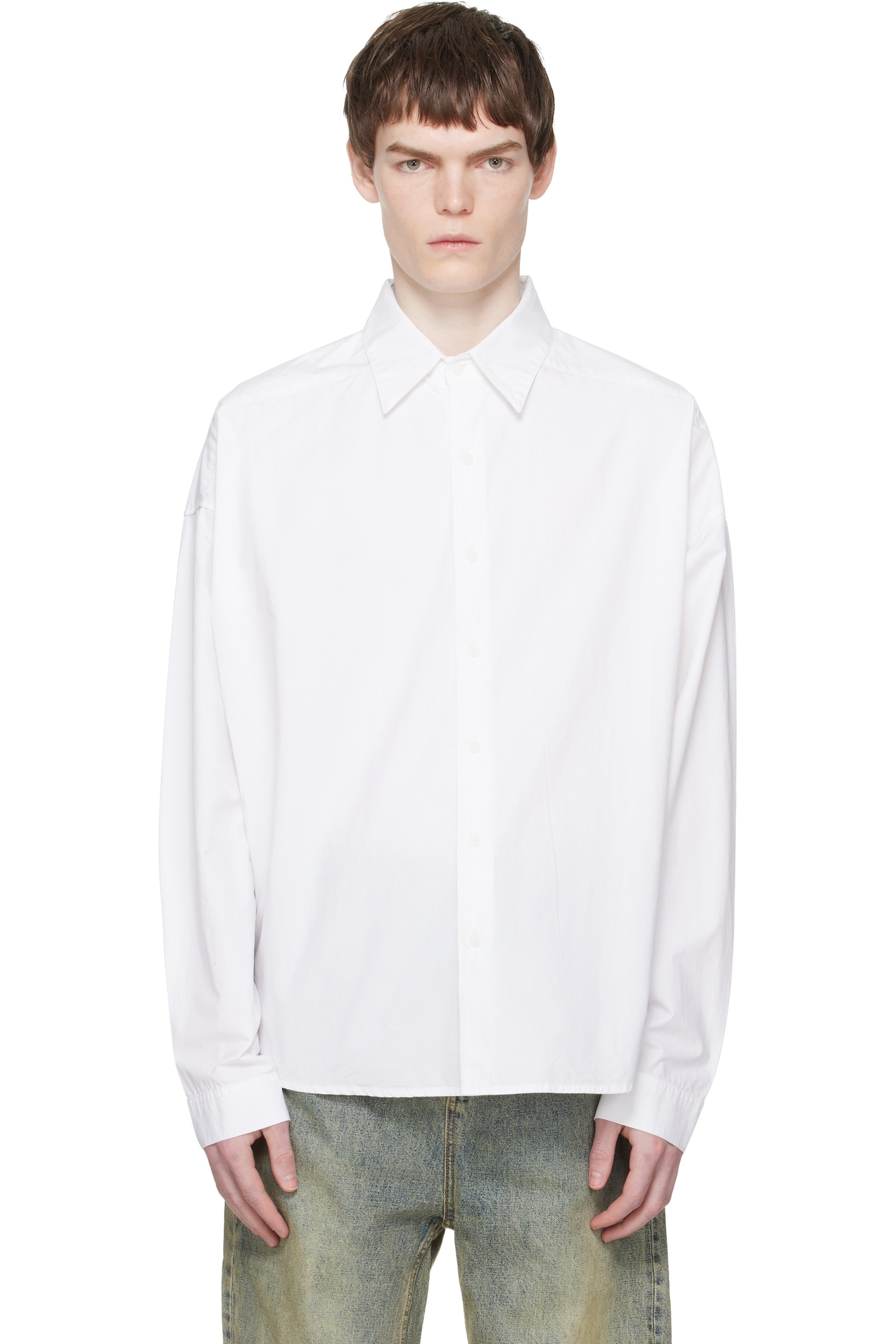 Entire Studios - Chemise Miller blanche