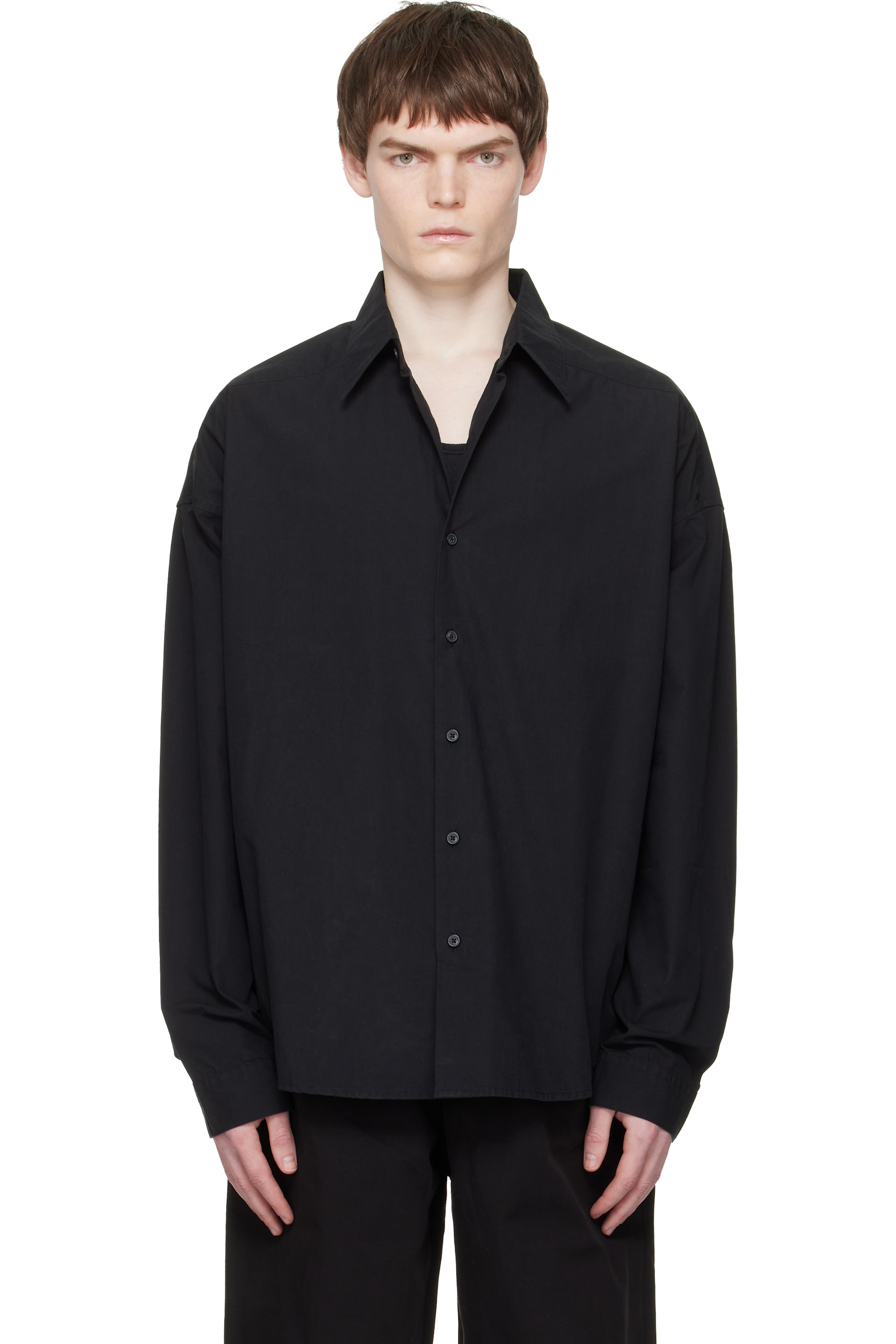Entire Studios - Black Miller Shirt