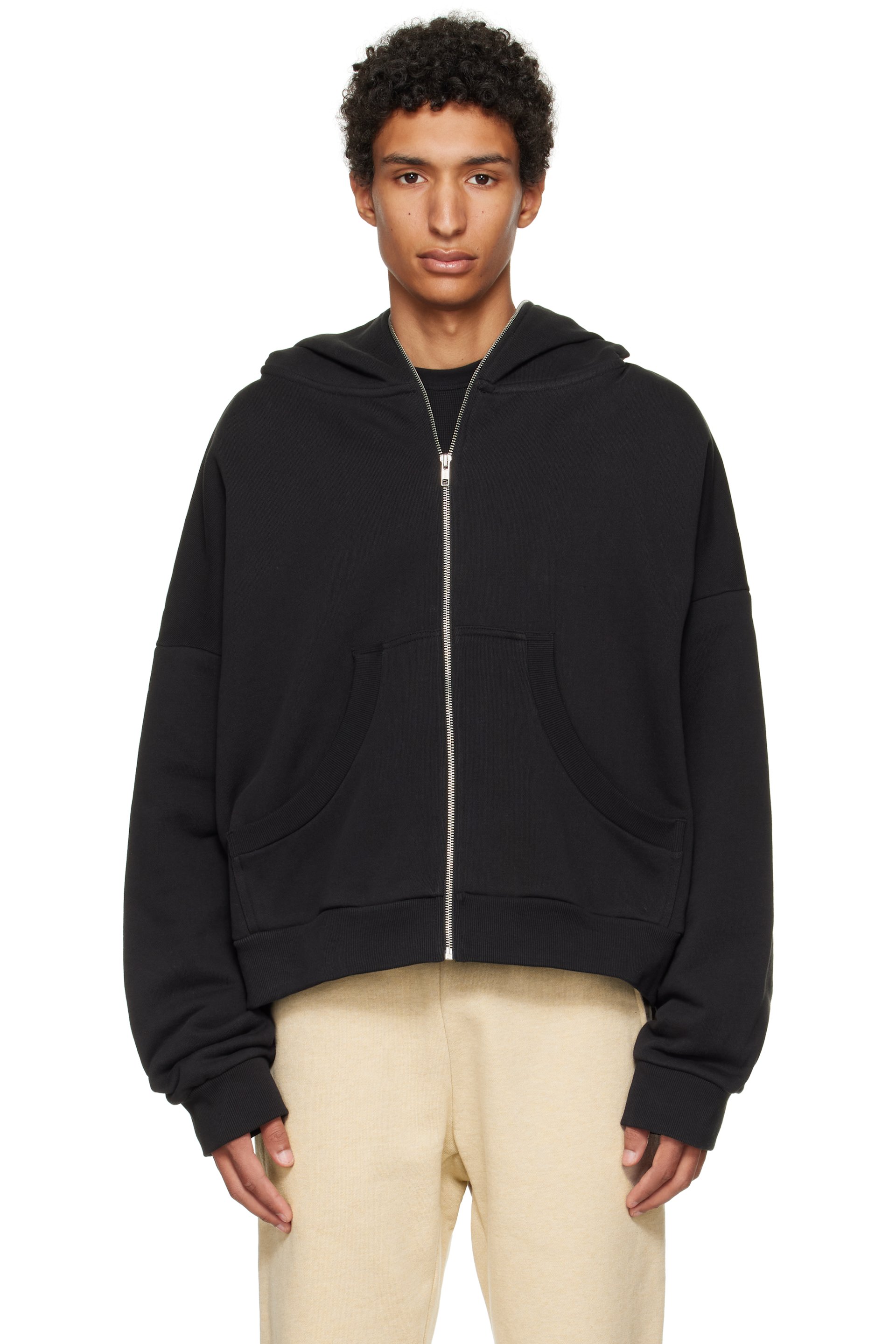 Entire Studios - Black Eternal Zip Hoodie