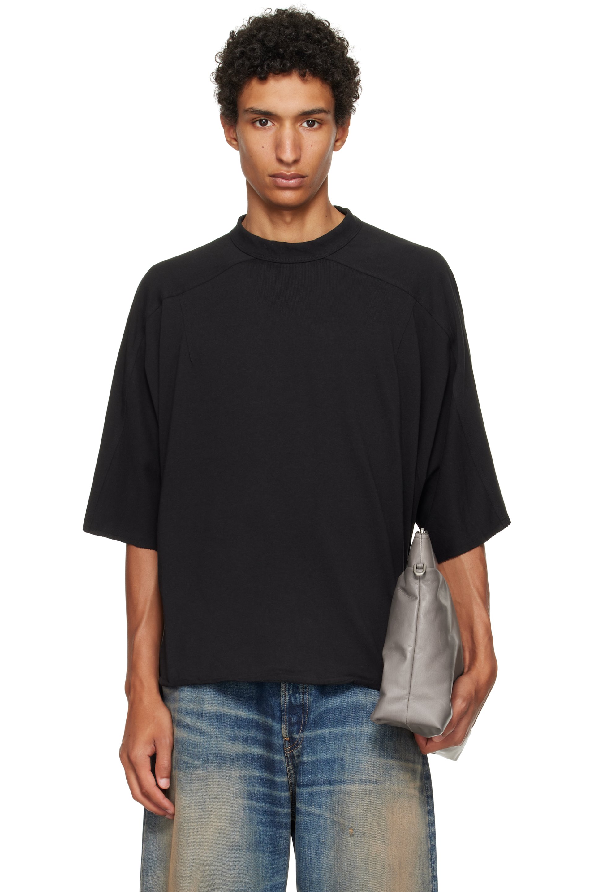 Entire Studios - Black Heavy Dart T-shirt