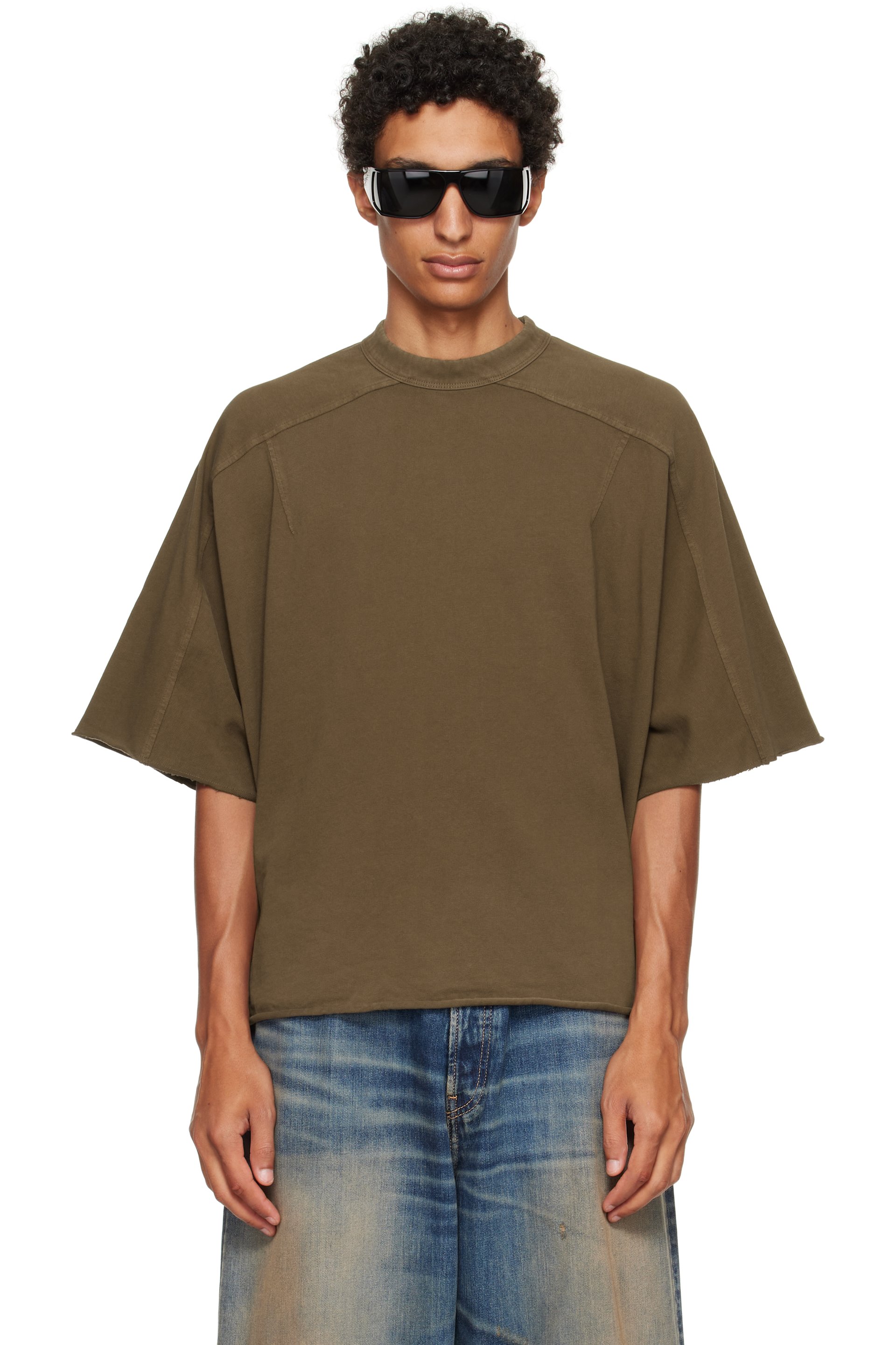 Entire Studios - Brown Heavy Dart T-shirt