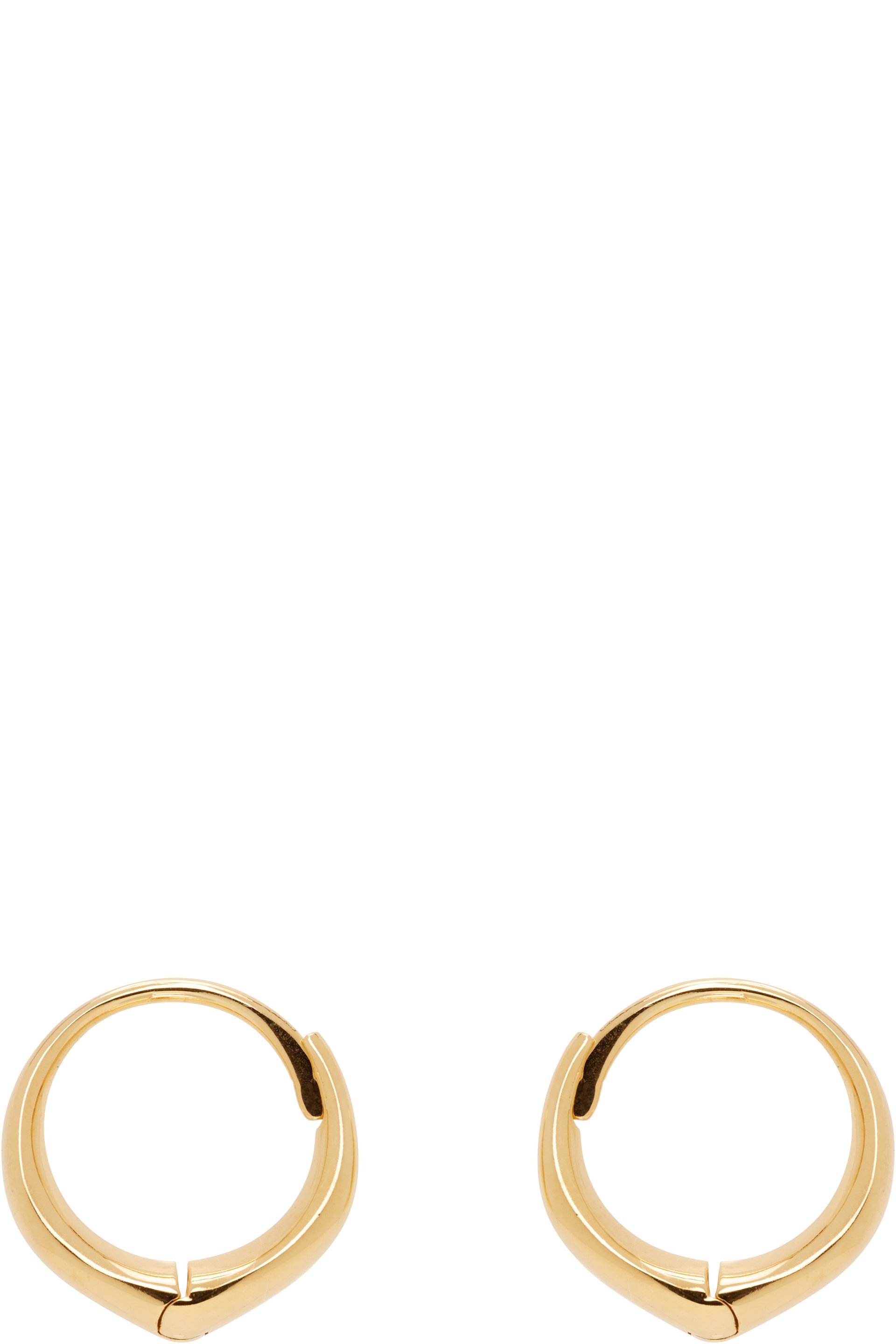 Sophie Buhai - Moyennes boucles d'oreilles à anneau Hellenic