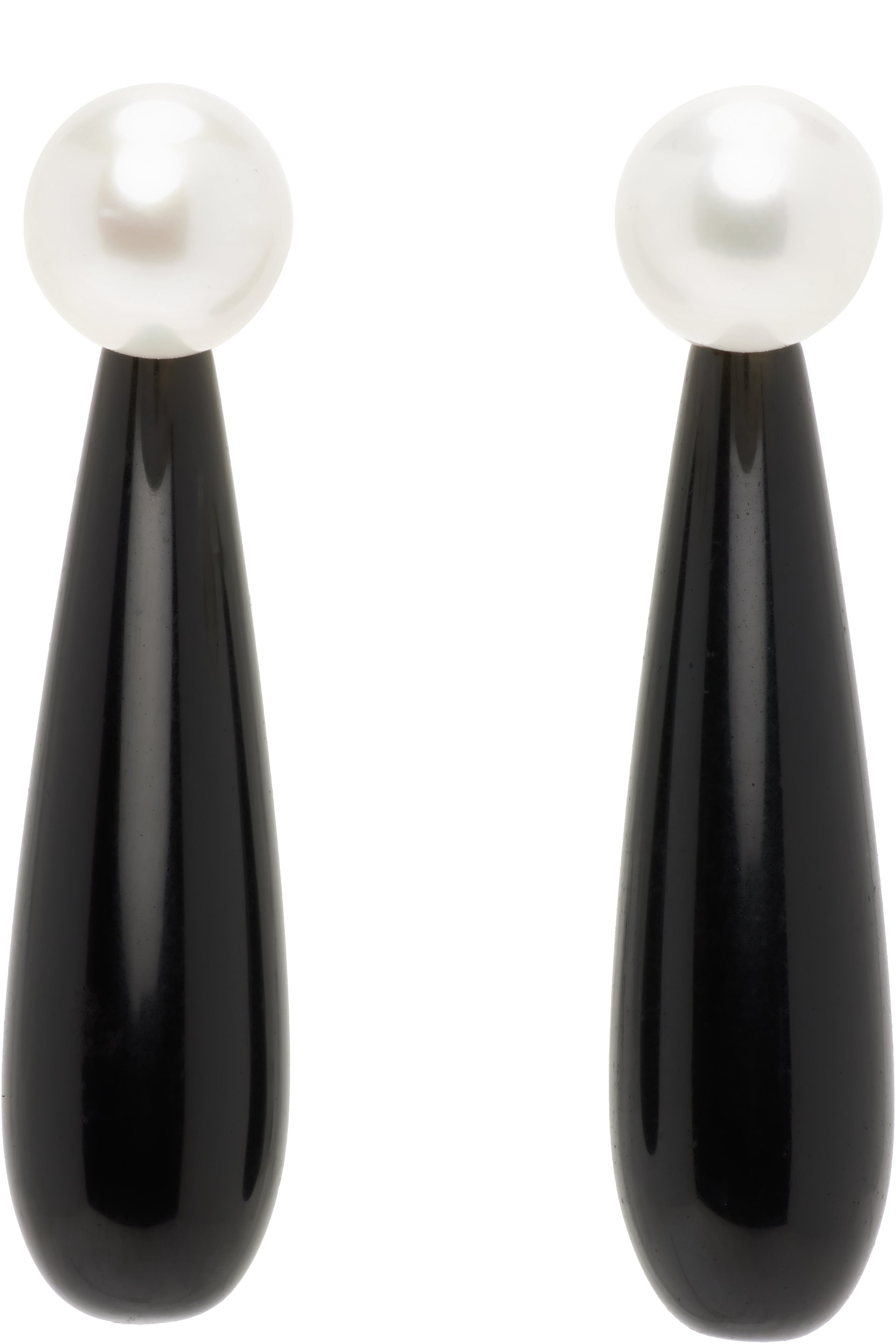 Sophie Buhai - Petites boucles d'oreilles Angelyne à onyx