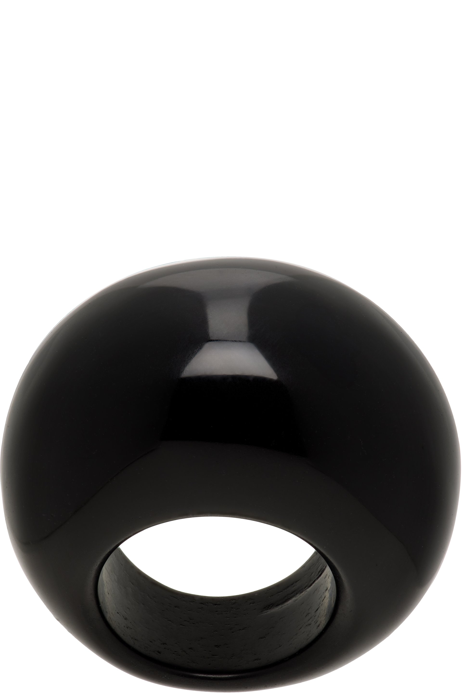 Sophie Buhai - Bague Donut en onyx