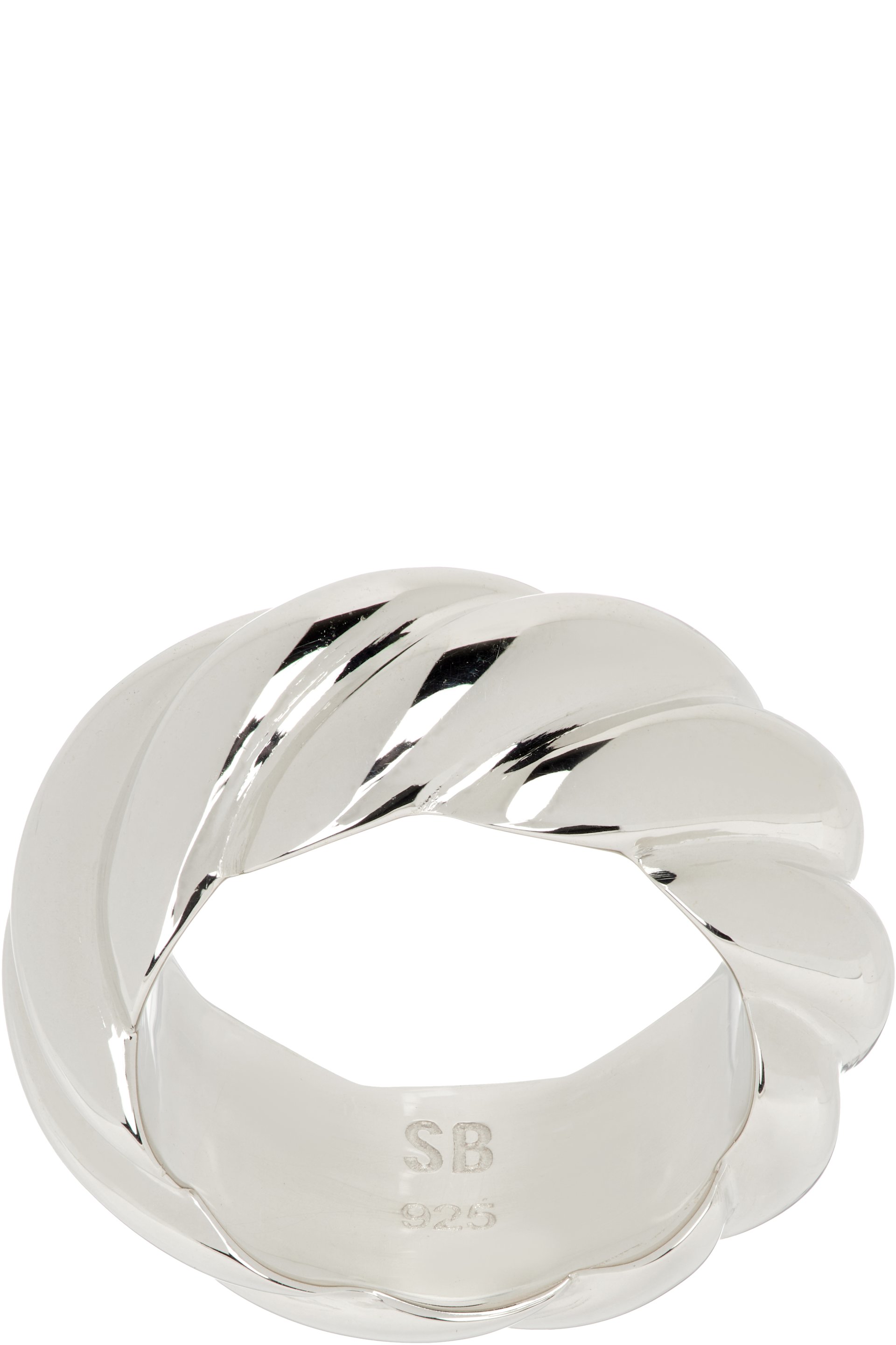 Sophie Buhai - Grande bague à motif de corde