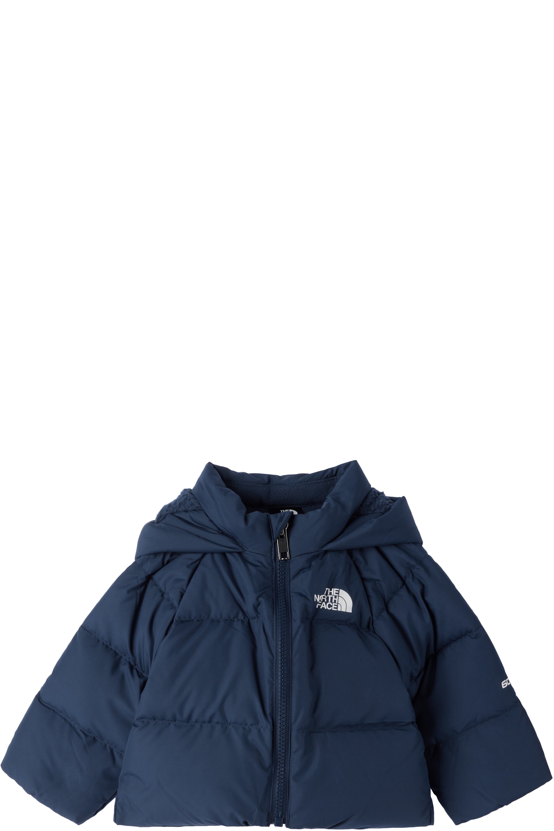 The North Face Kids - Baby Navy North Fleece-Lined Down Jacket