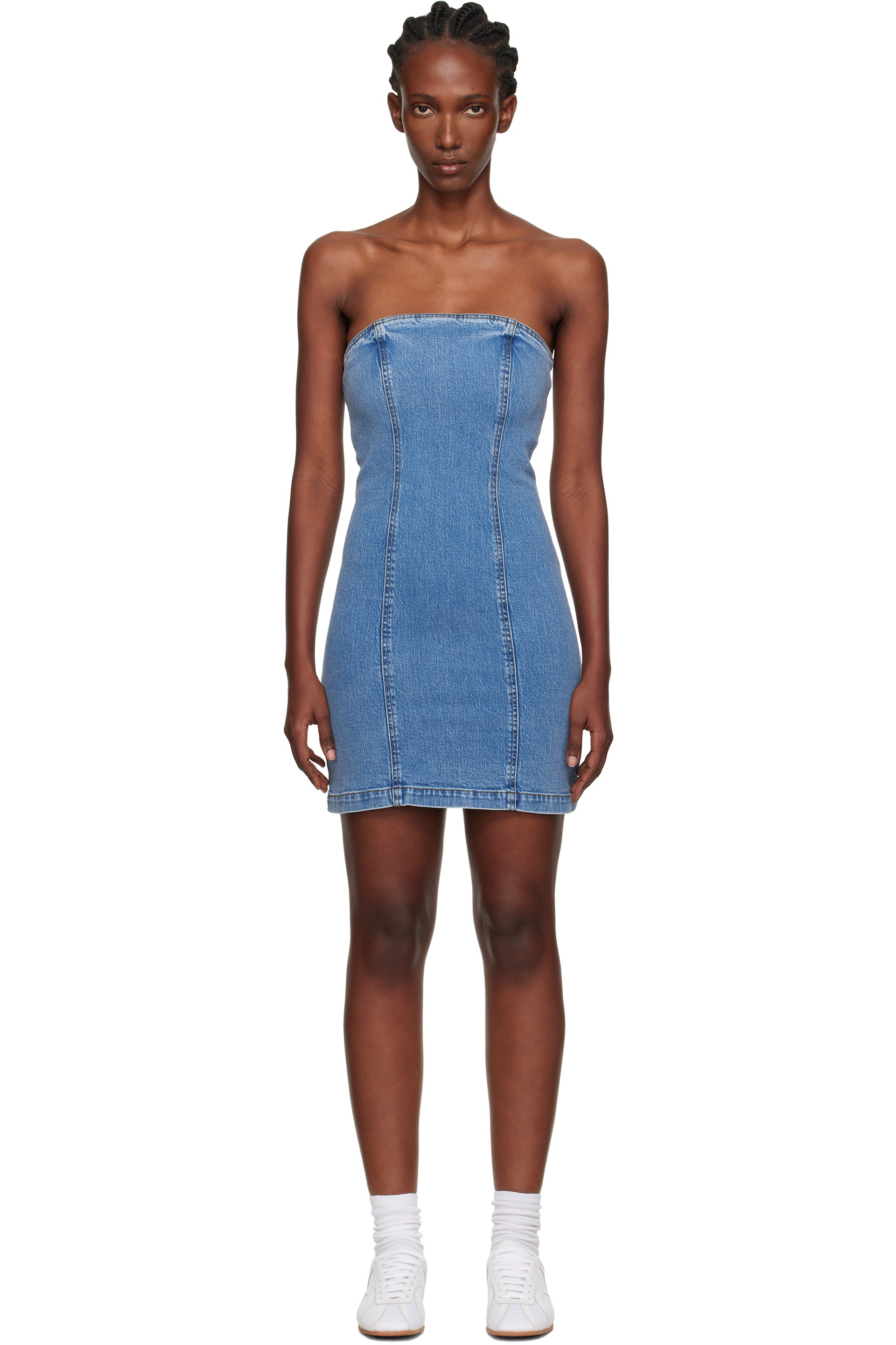 Holzweiler - Blue Kristin Denim Minidress
