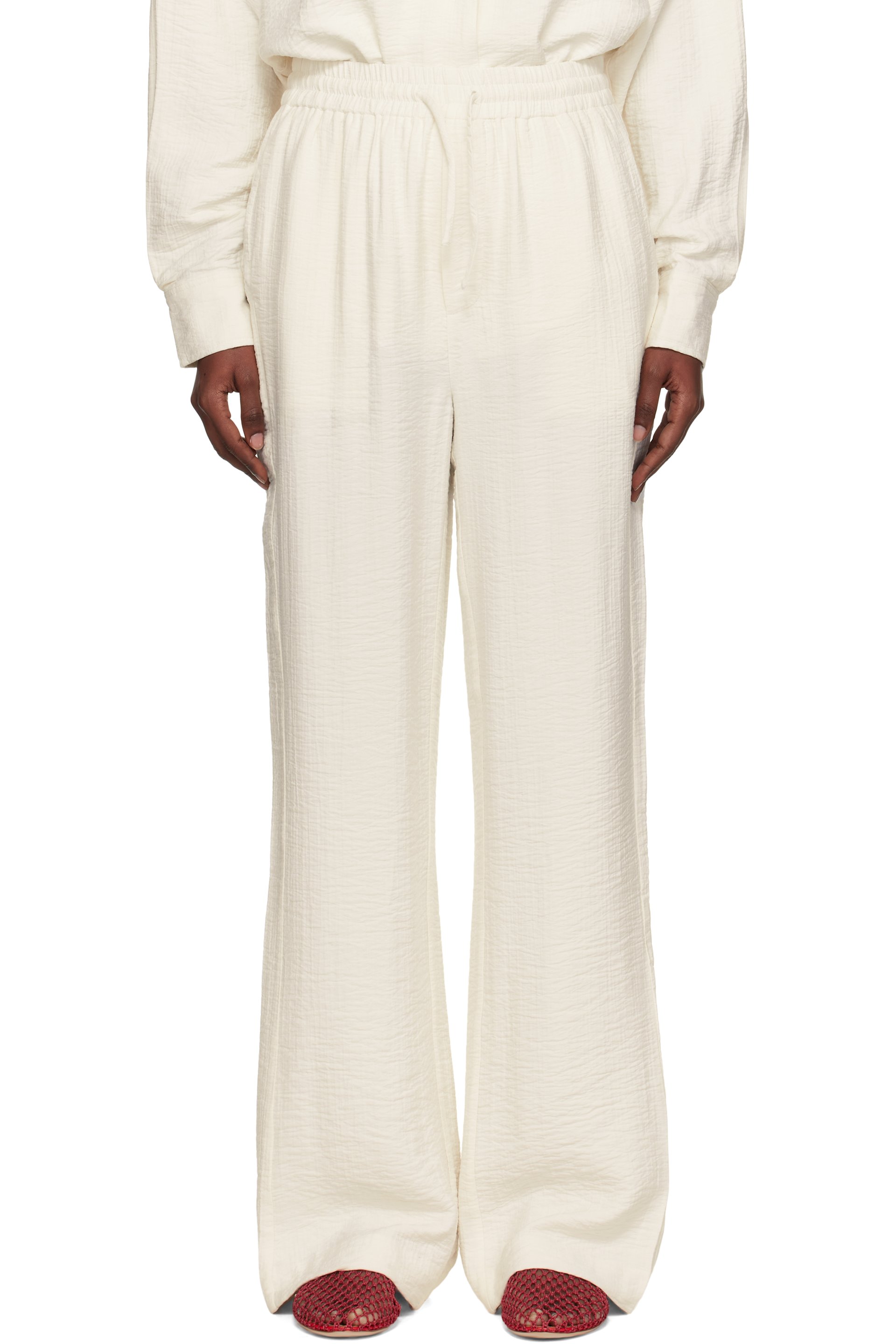 Holzweiler - Off-White Summer Relaxed Trousers