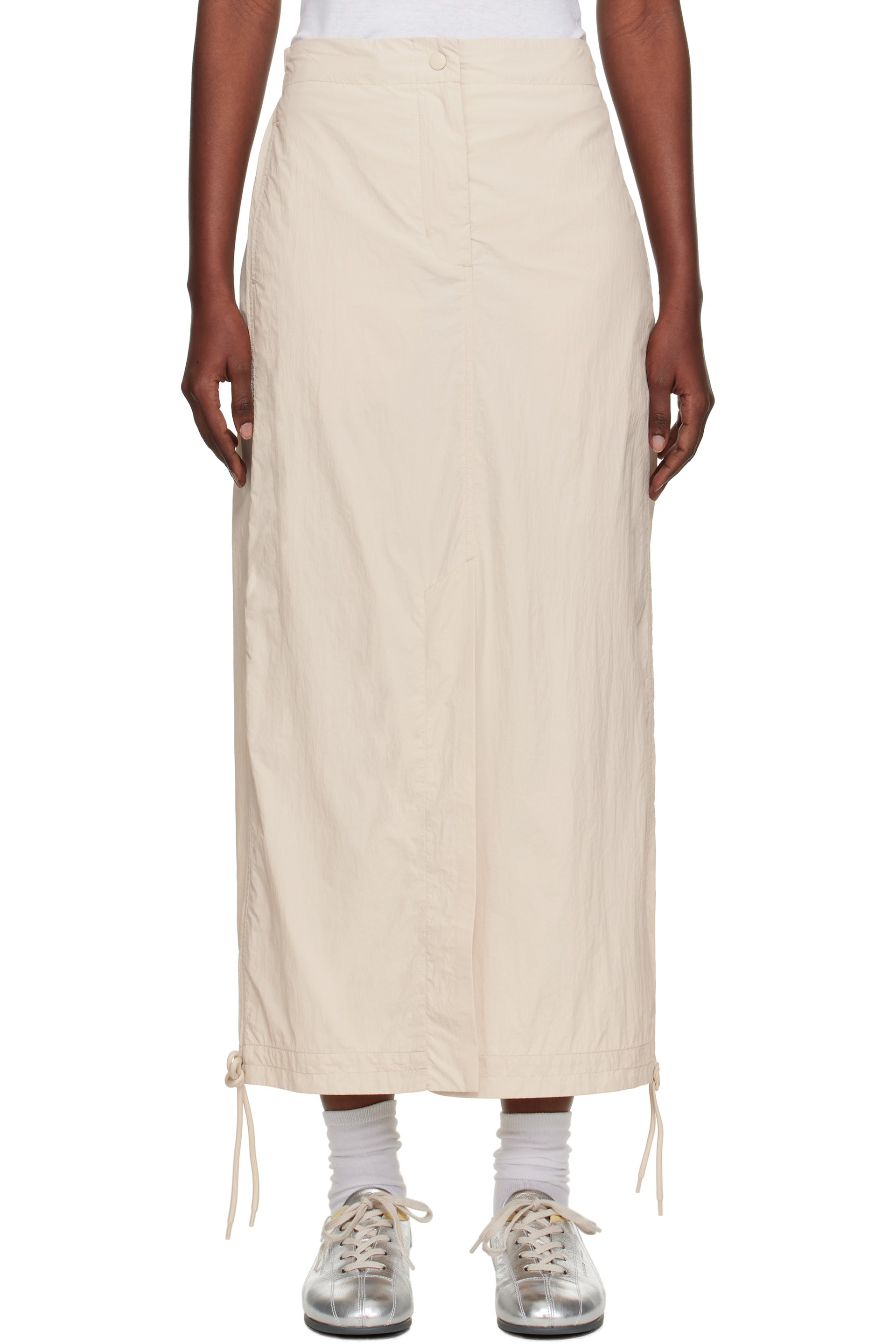 Holzweiler - Beige Lt Track Maxi Skirt
