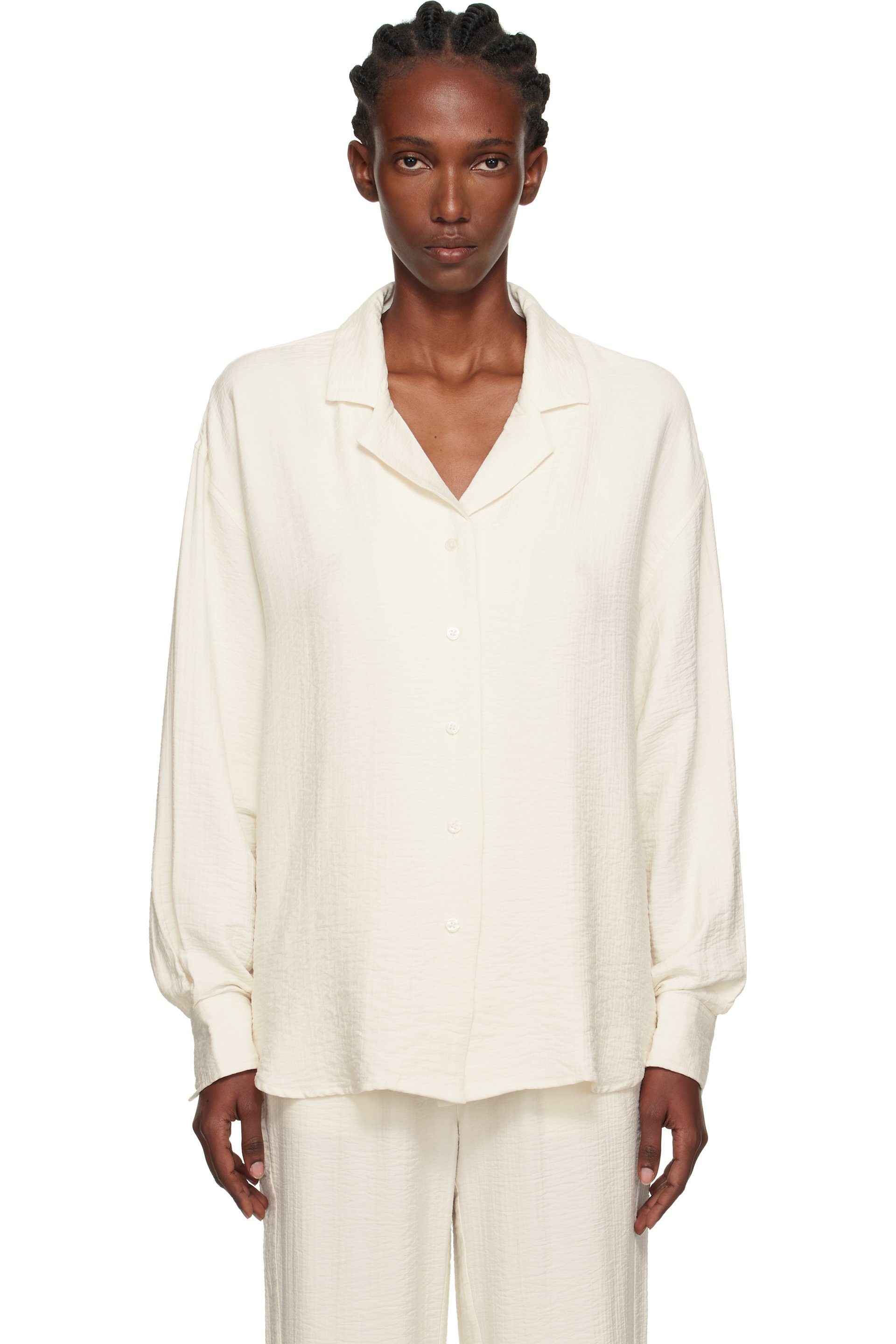 Holzweiler - White Summer Relaxed Shirt