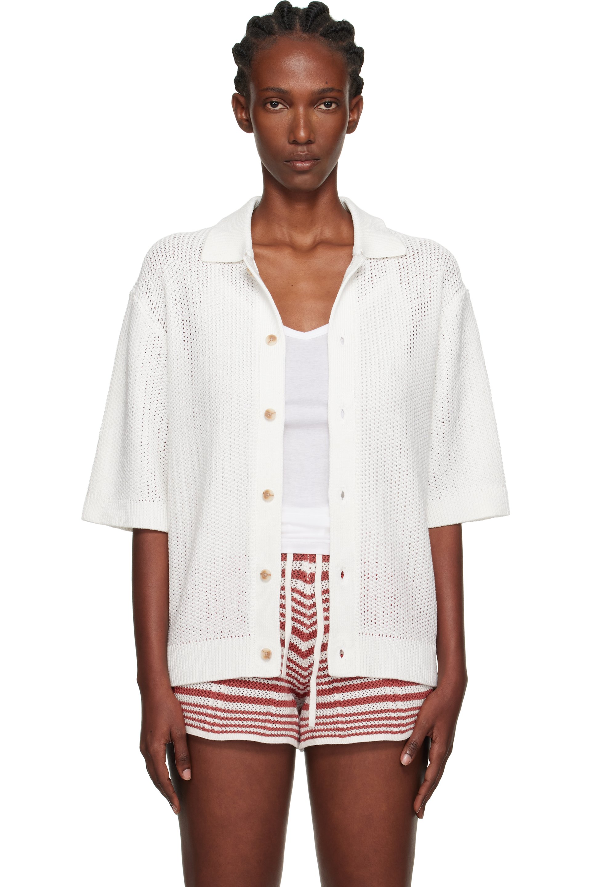 Holzweiler - White Elio Shirt