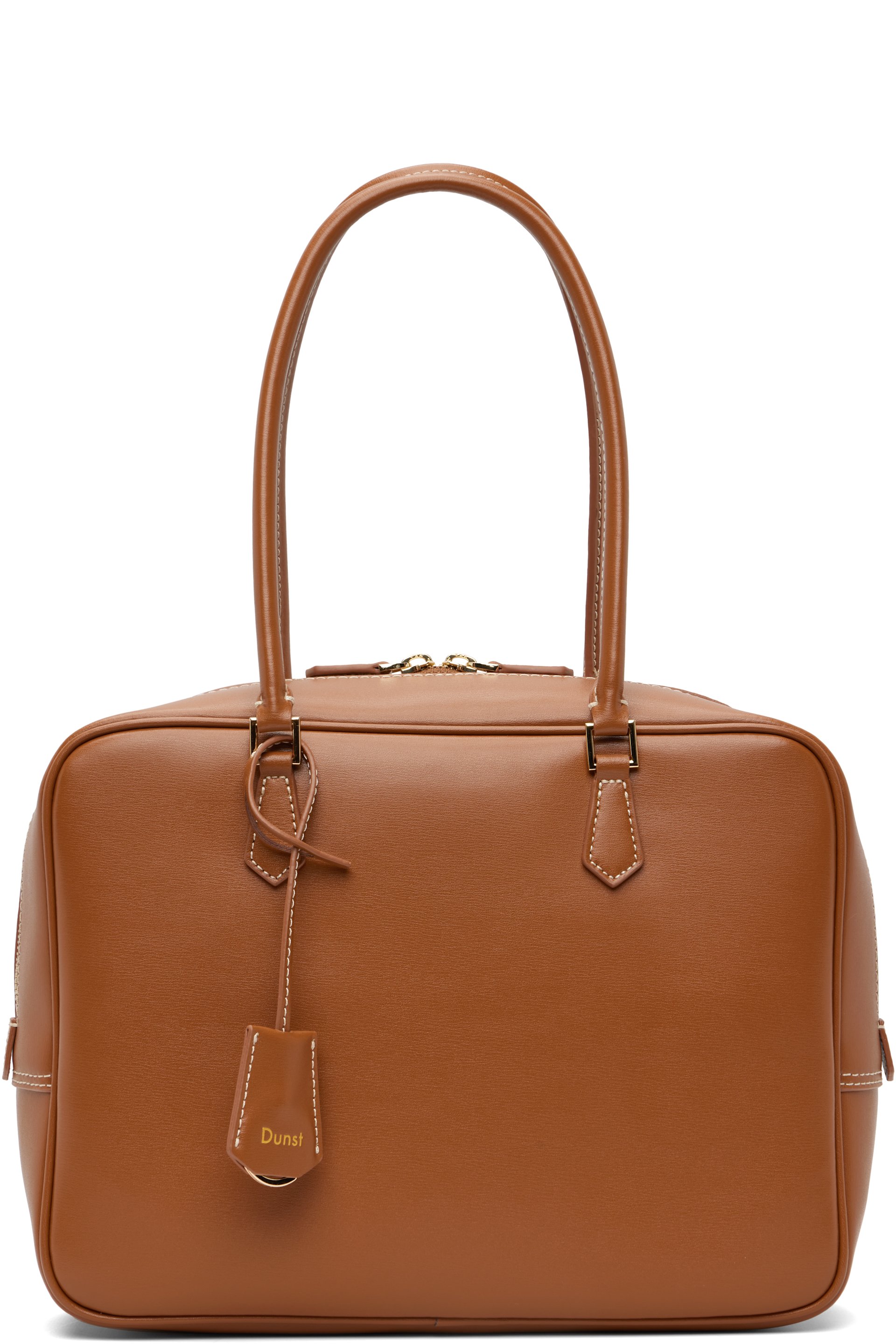 Dunst - Sac 28 brun clair en cuir