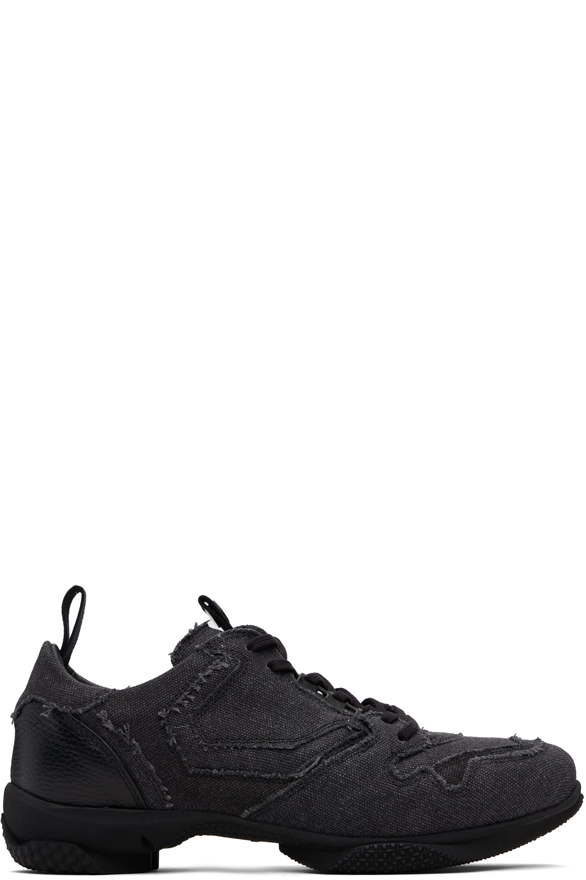 Kiko Kostadinov - Baskets Ostro noires en canevas