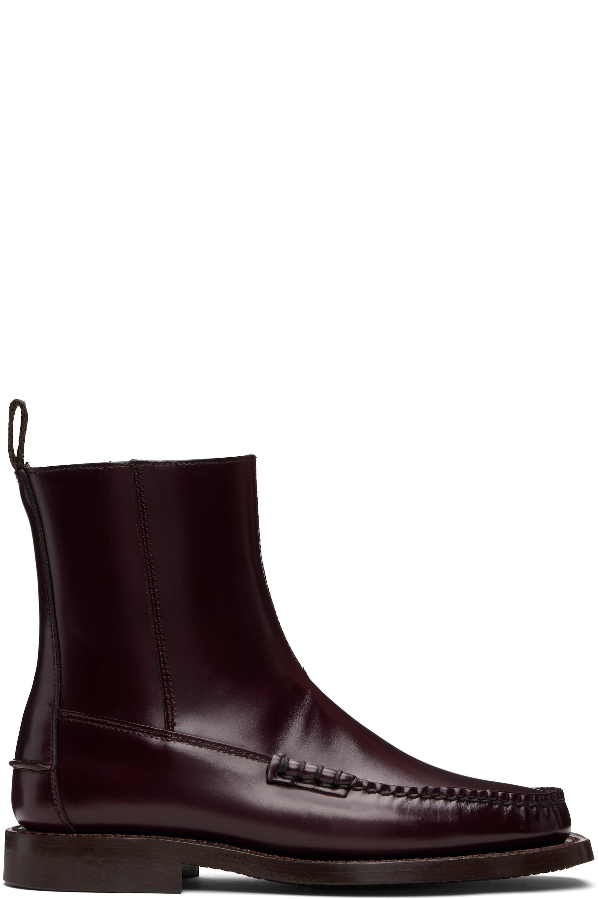 HEREU - Burgundy Andreu Boots