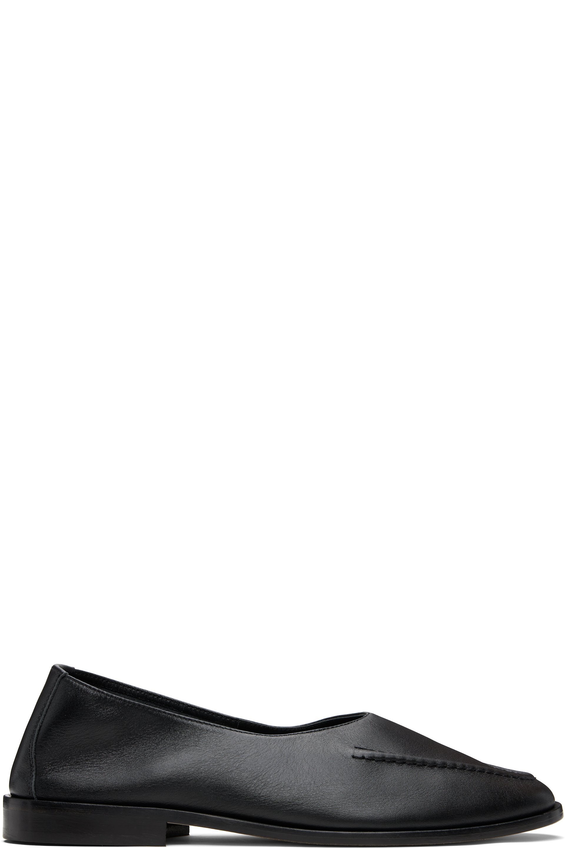 HEREU - Black Juliol Slip-on Loafers