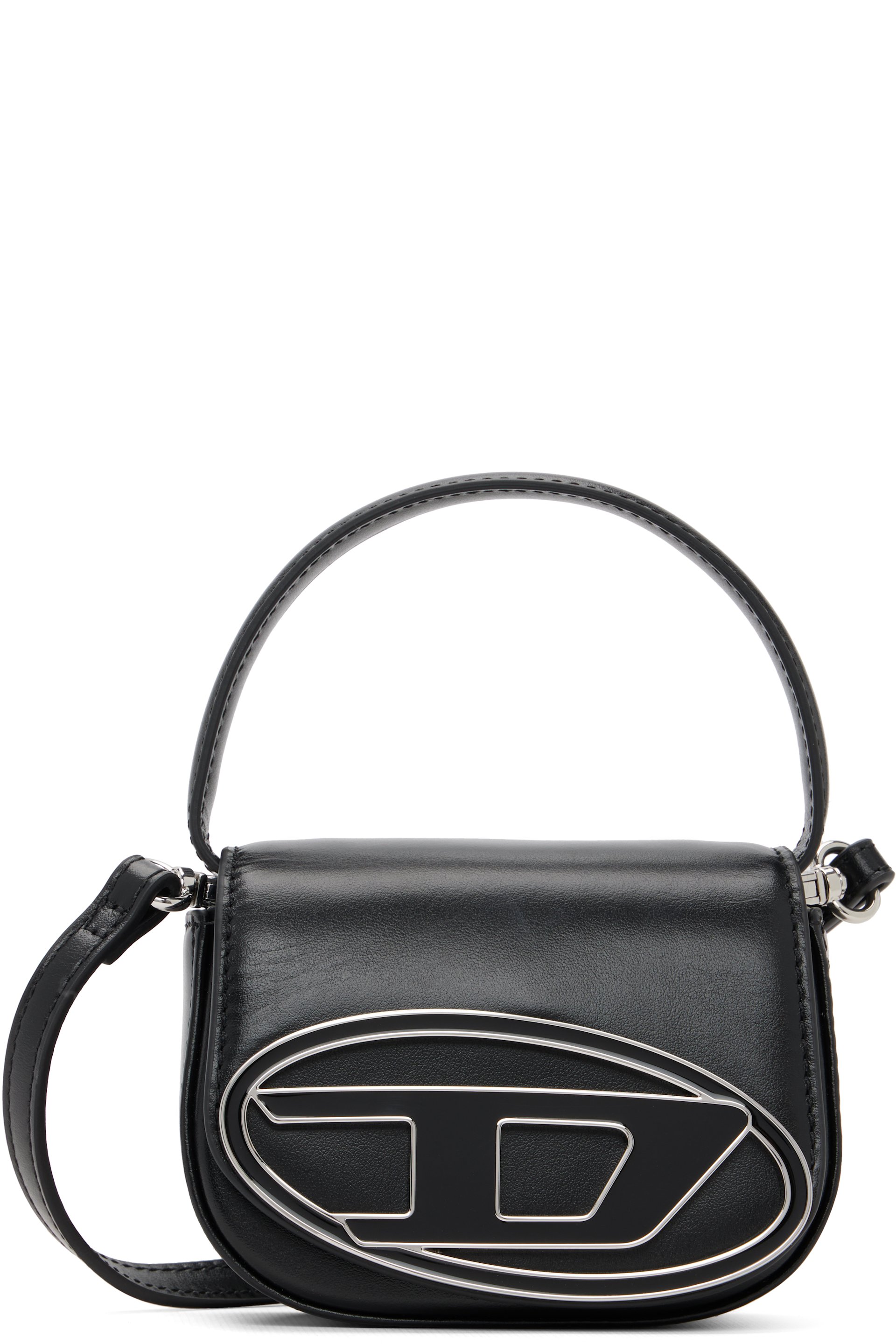 Diesel - Micro sac noir à logo 1DR