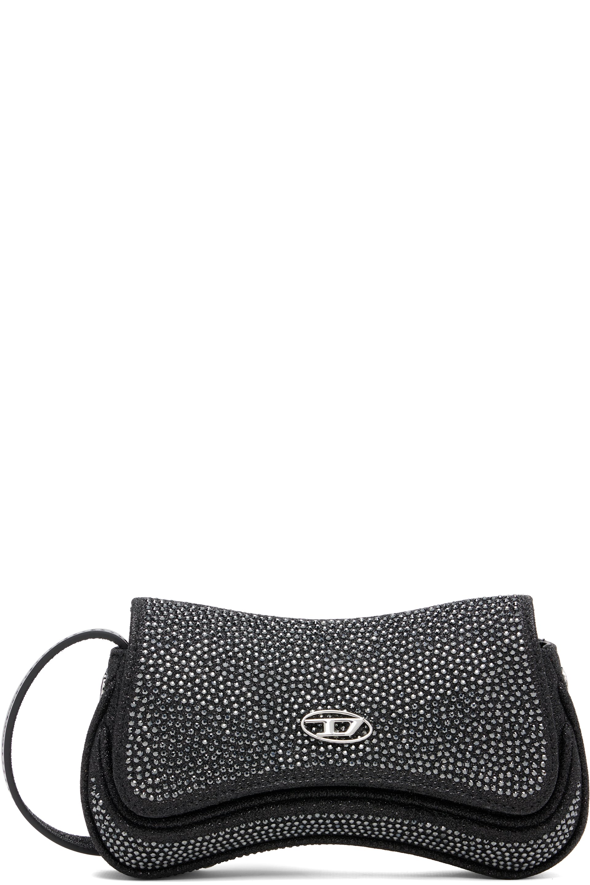 Diesel - Micro sac à bandoulière Play noir