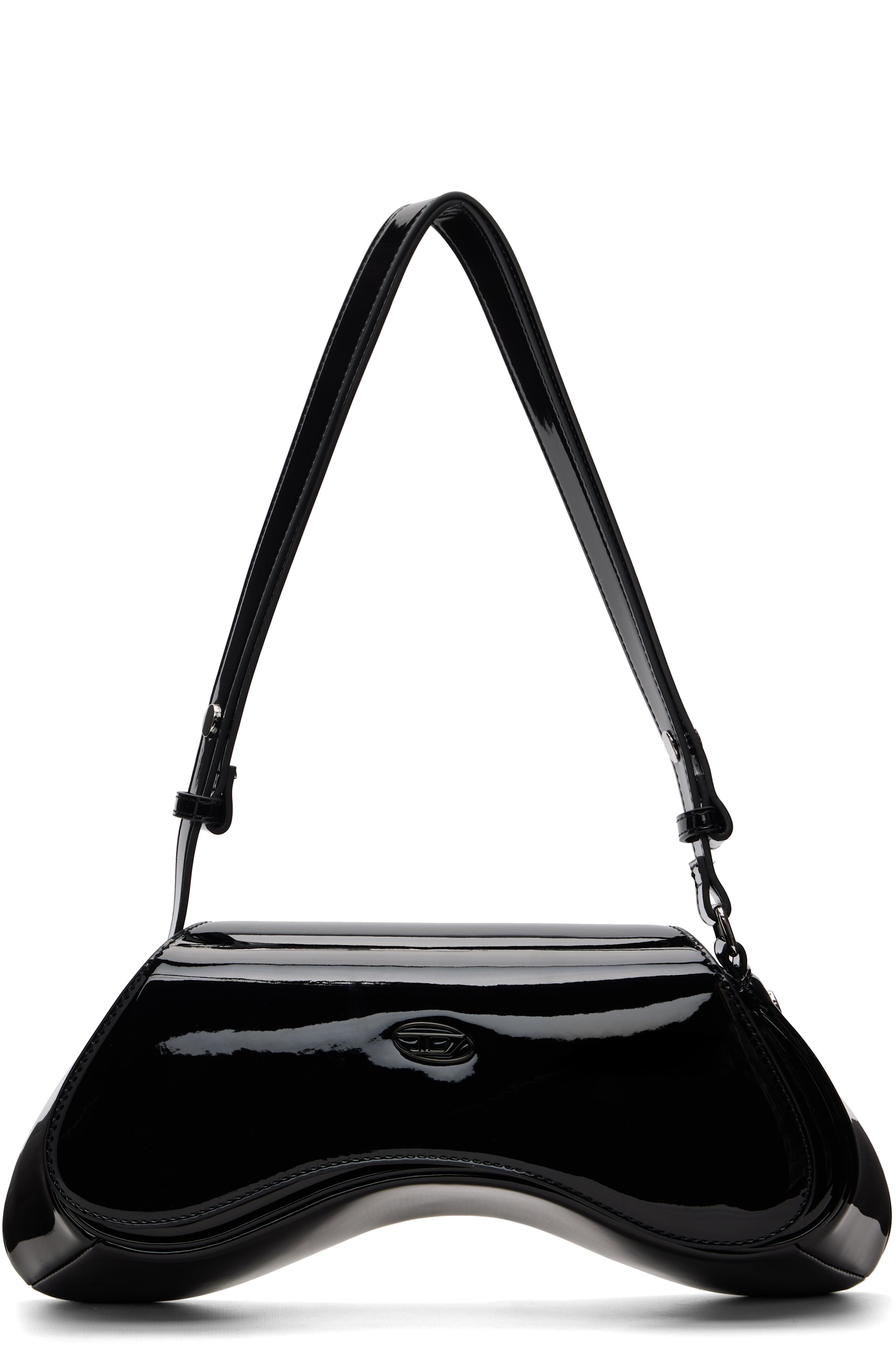 Diesel - Sac porté épaule Play noir