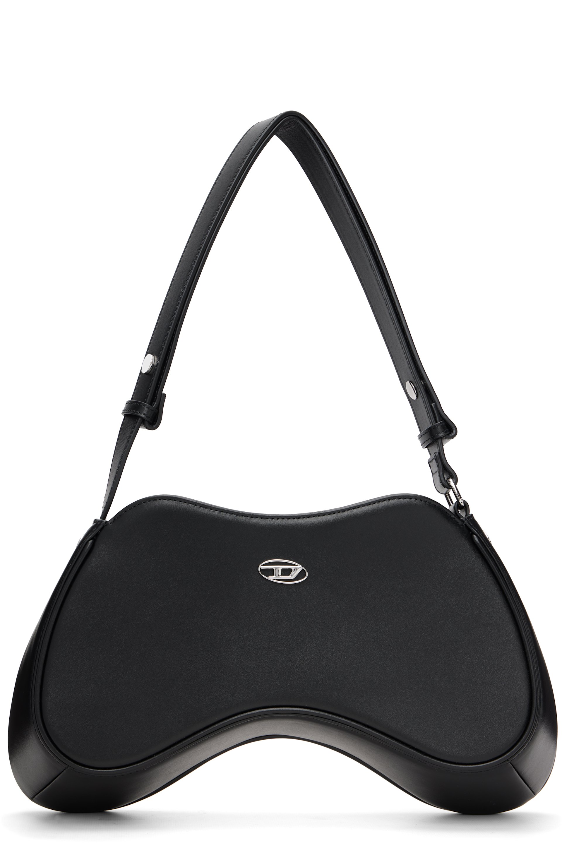 Diesel - Sac porté épaule Play noir