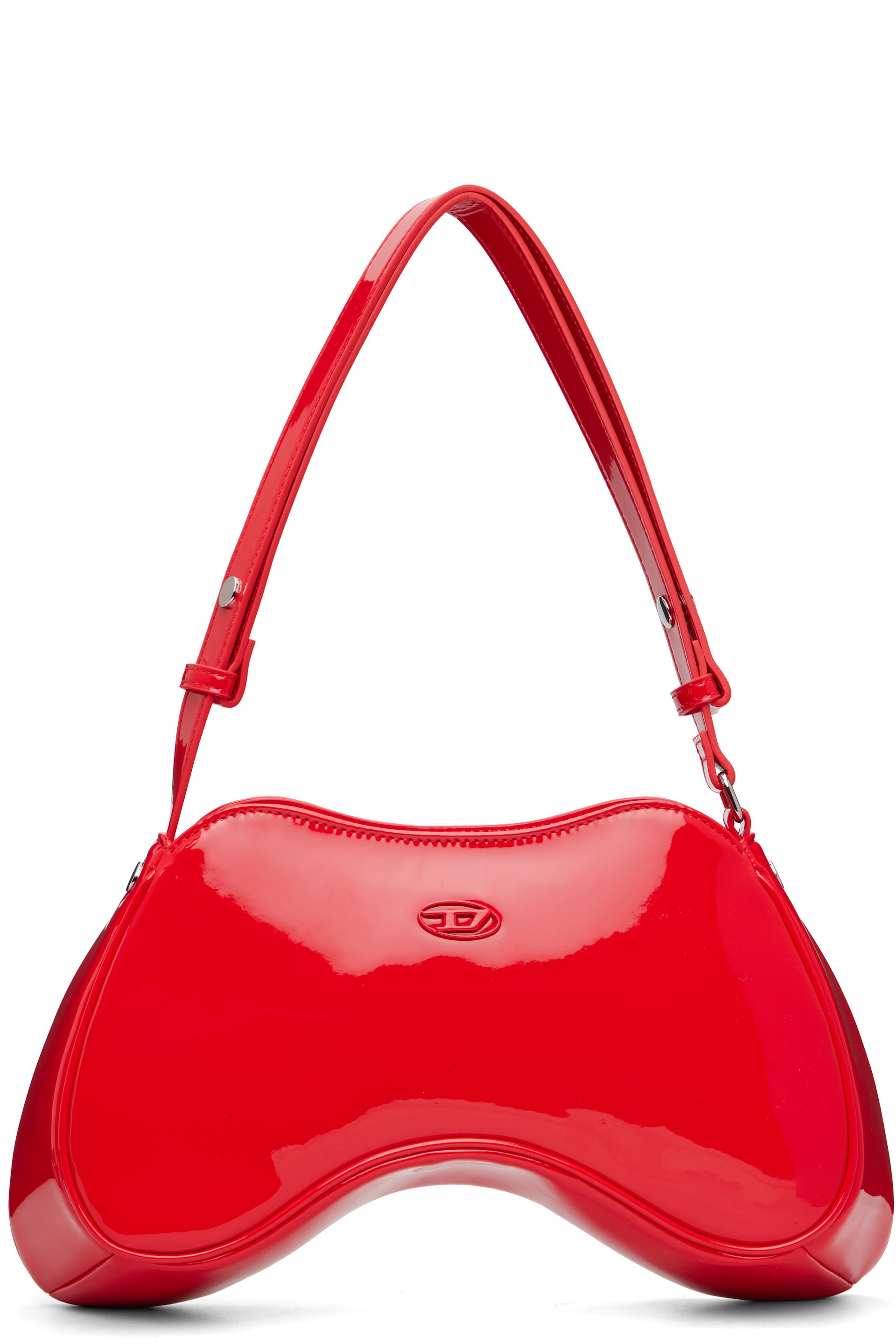 Diesel - Sac porté épaule Play rouge