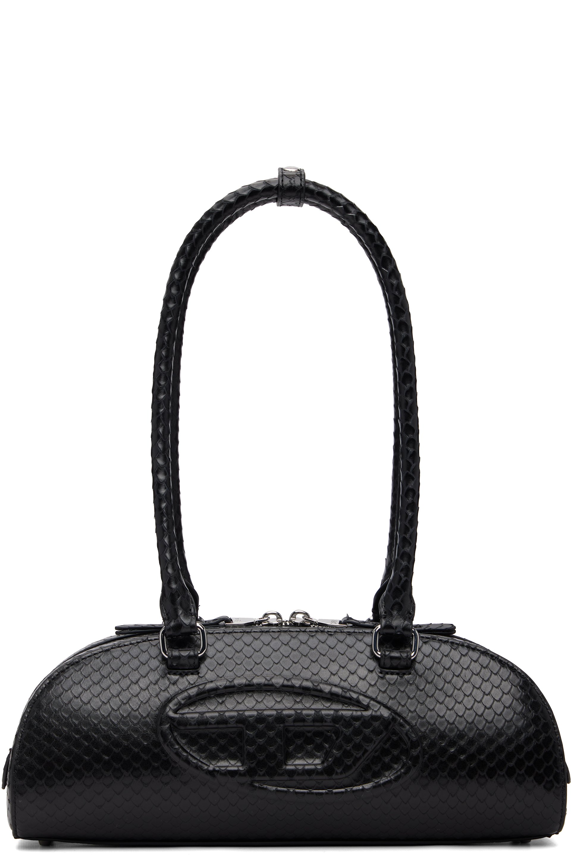 Diesel - Sac de bowling long Dome noir à logo 1DR