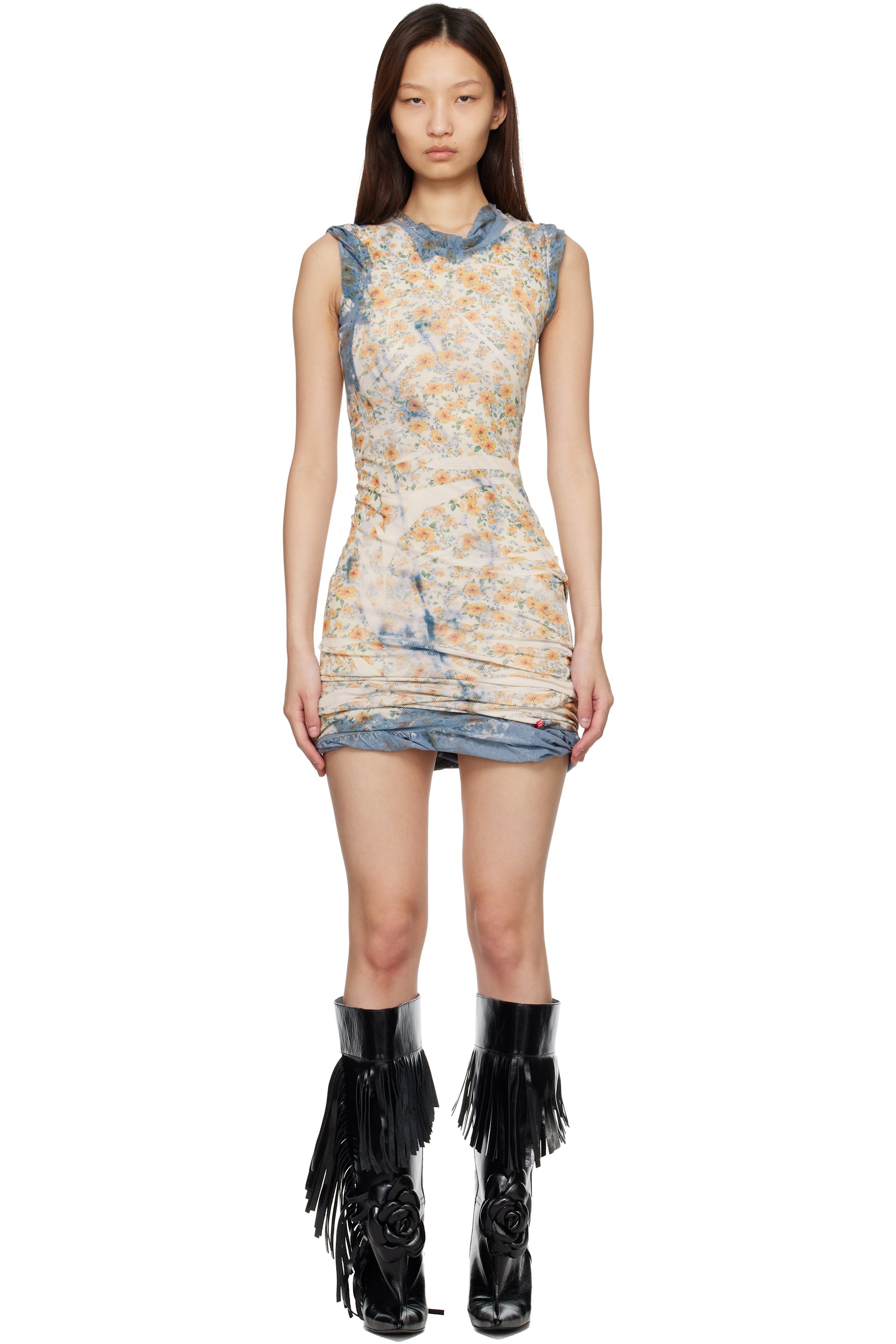 suede leather dress Twiggy Suede Dress main image 0
