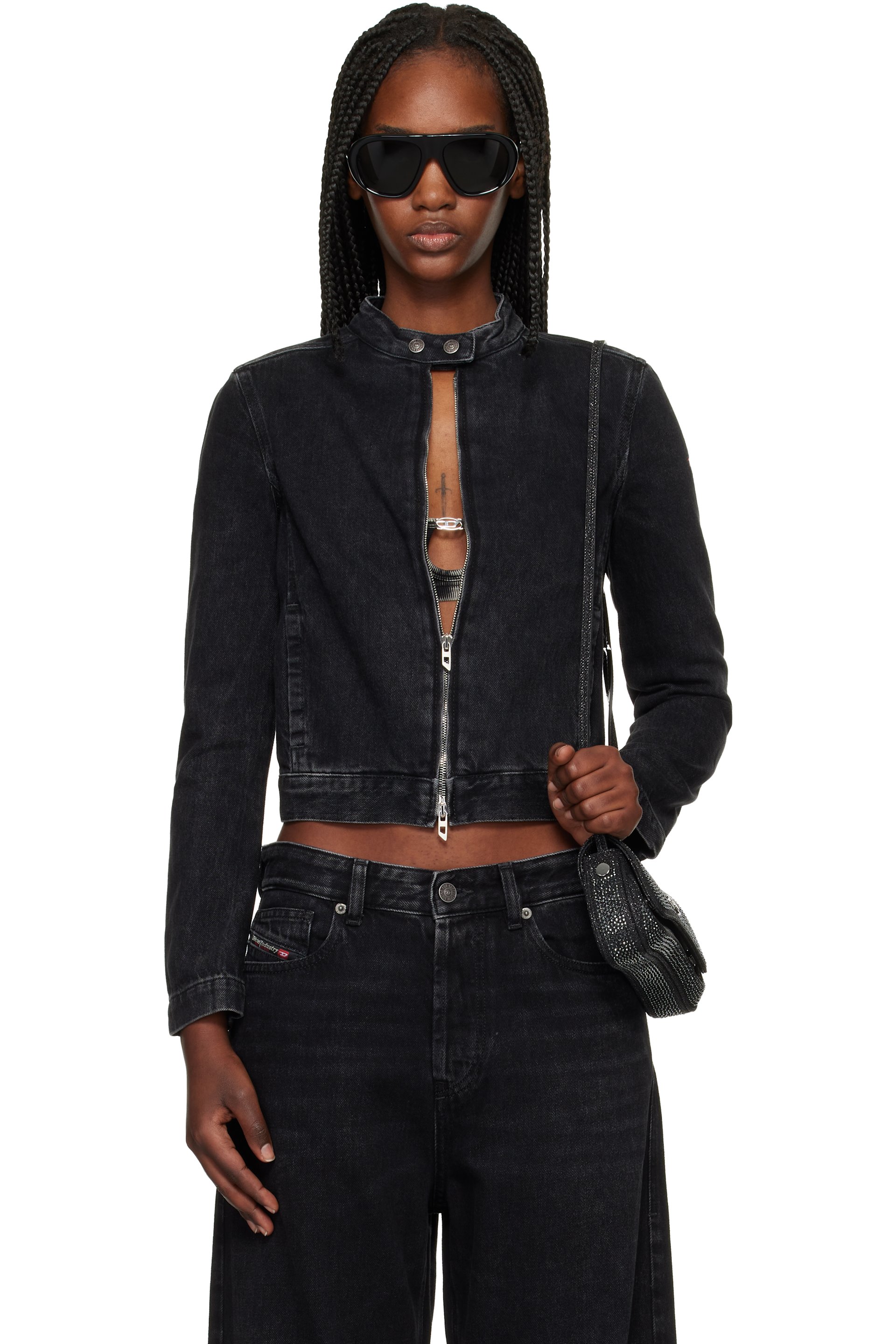 Diesel - Black De-Mornin Denim Jacket