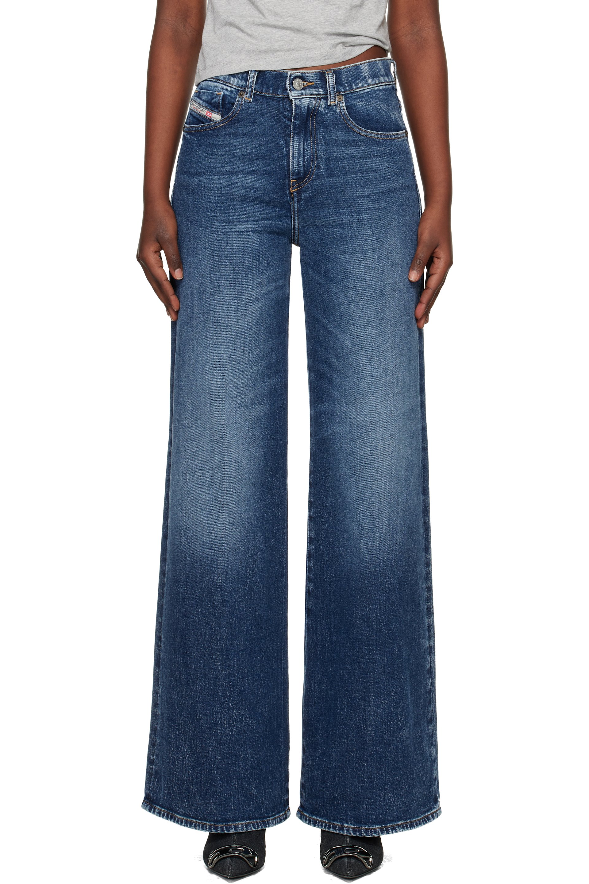 Diesel - Jean évasé 1978 Akemi bleu