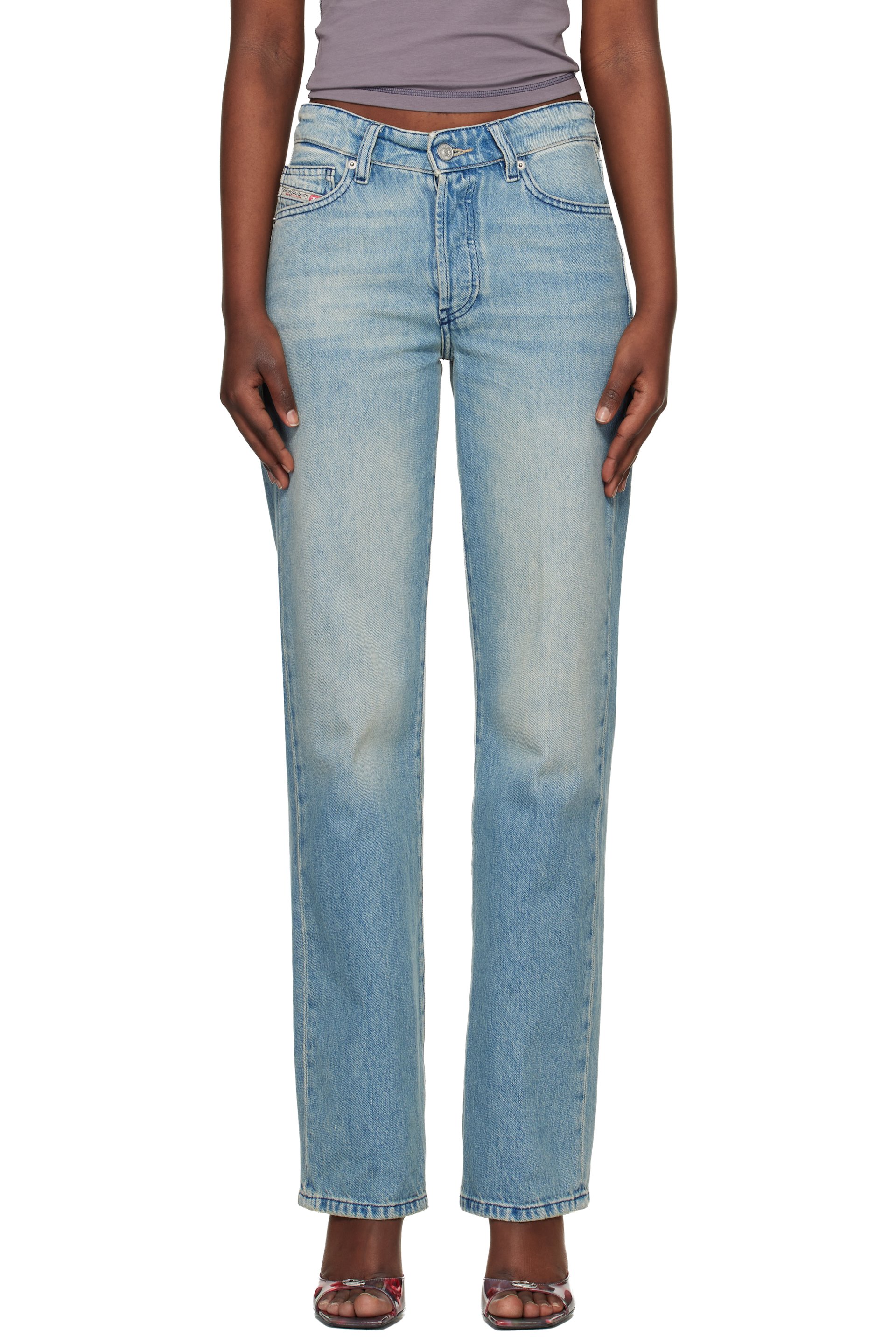 Diesel - Blue 1971 D-Sent Regular Jeans