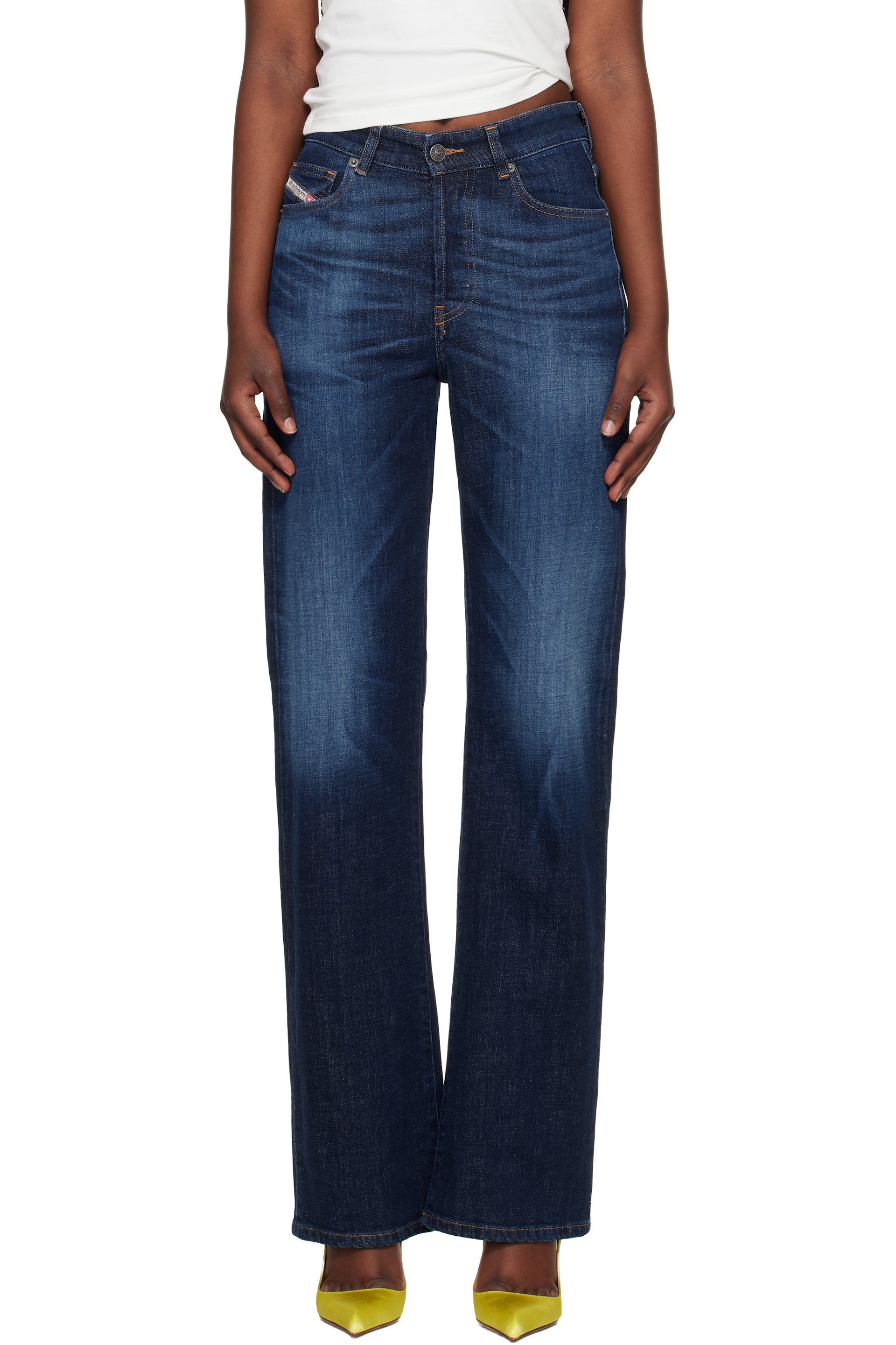 Diesel - Jean 1971 Sent bleu marine à coupe classique