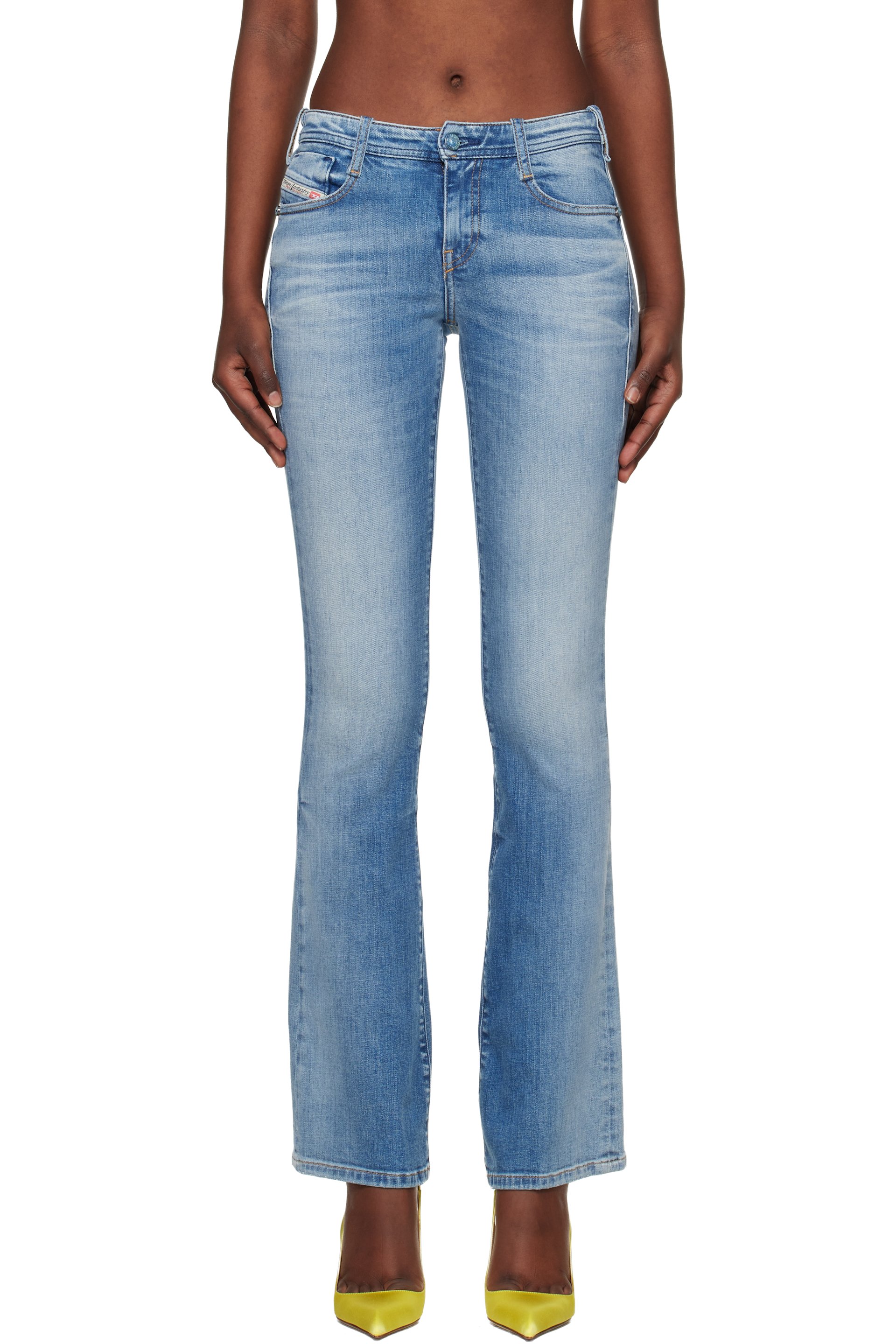 Diesel - Jean semi-évasé 1969 Ebbey bleu