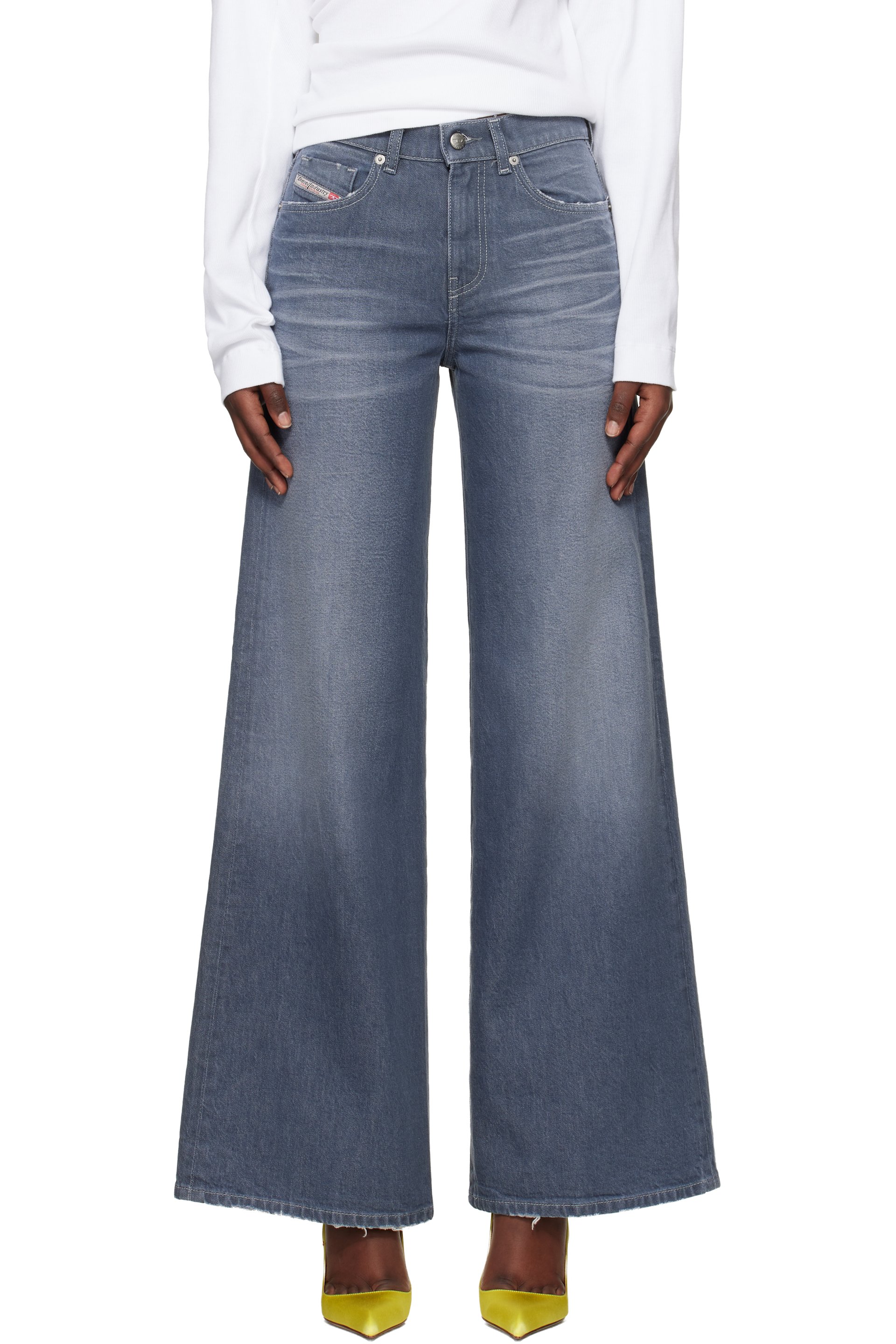 Diesel - Jean évasé 1978 Akemi gris
