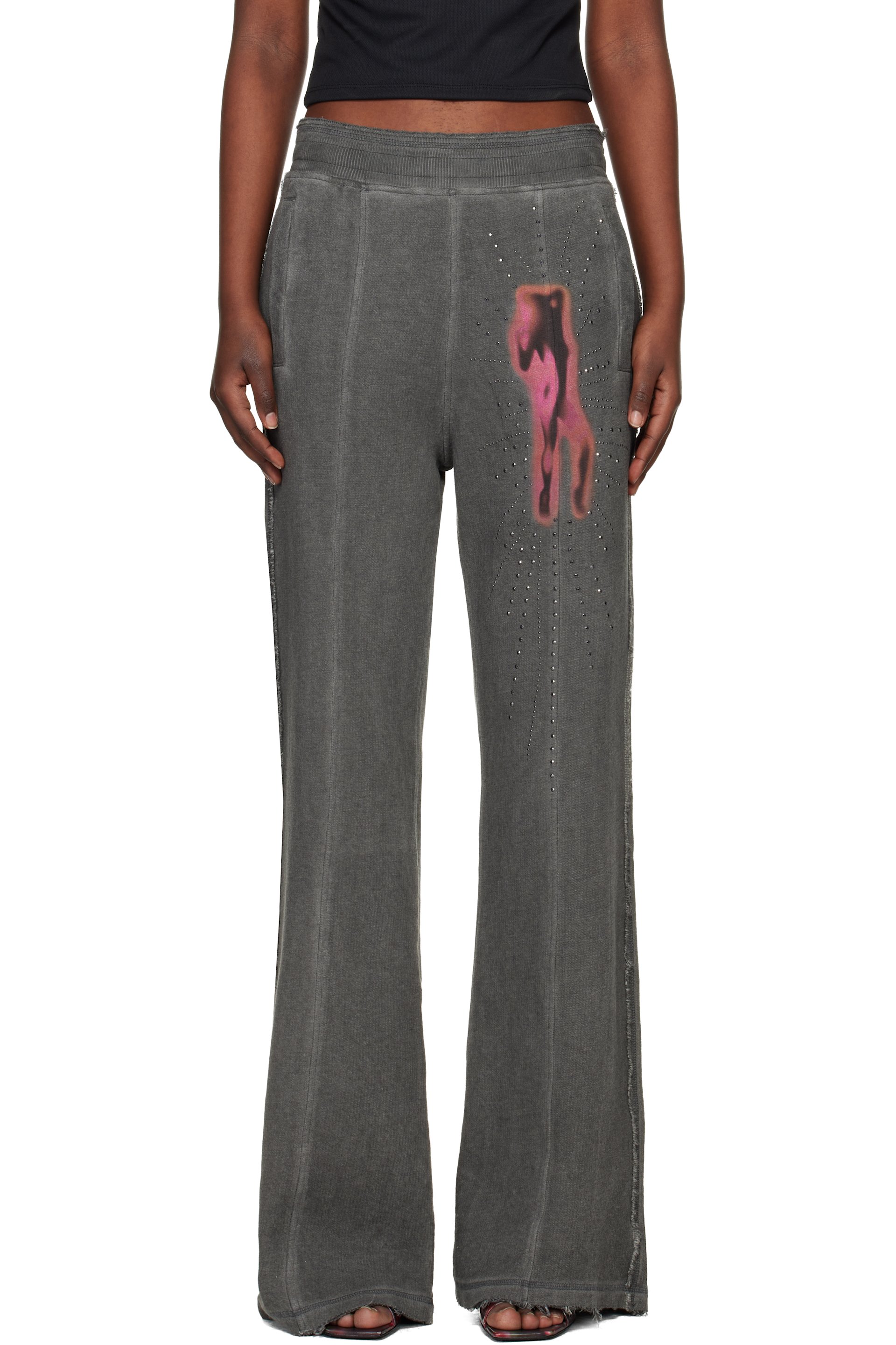 Diesel - Pantalon Anta gris
