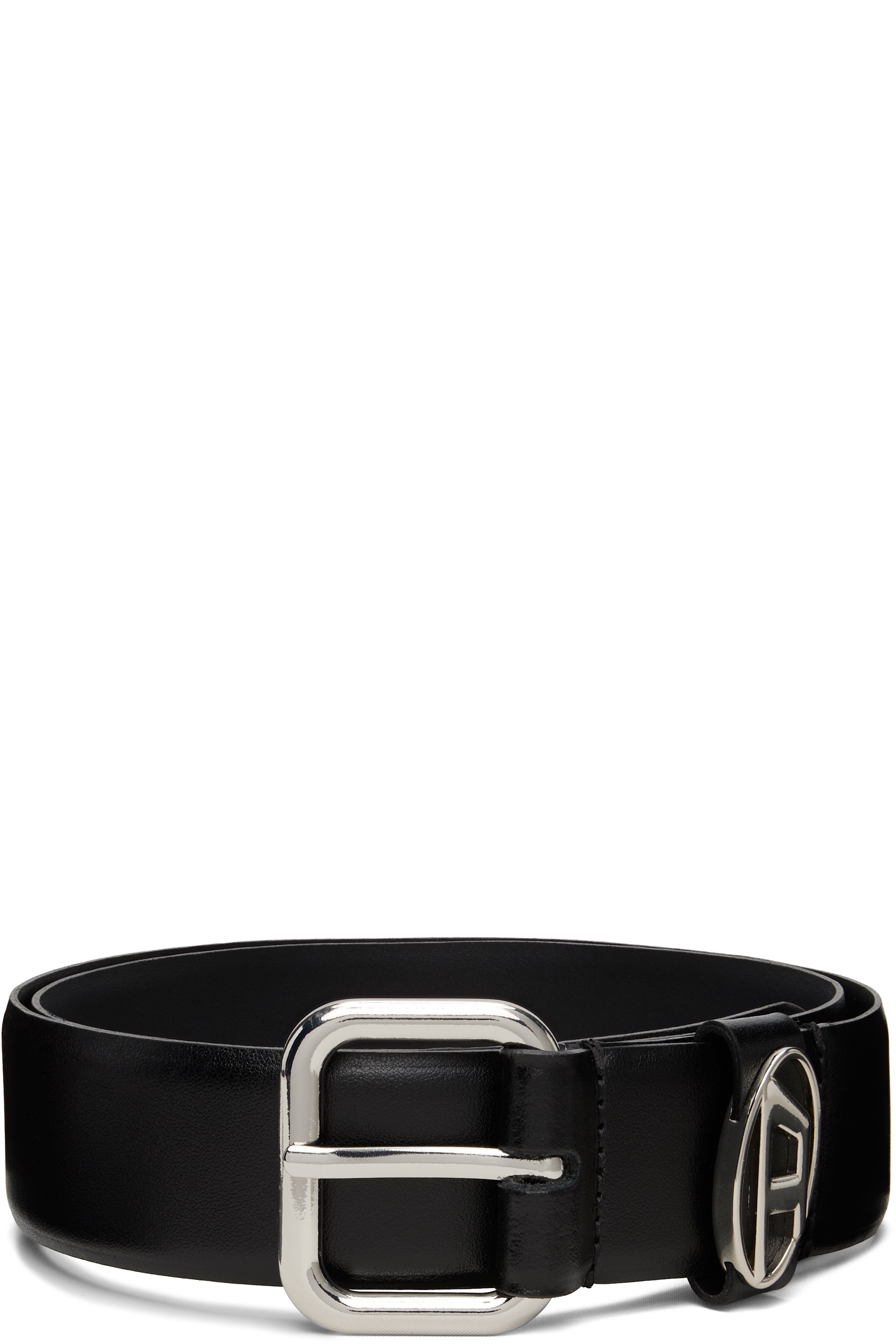 Diesel - Black B-1Dr Oval D Loop Belt
