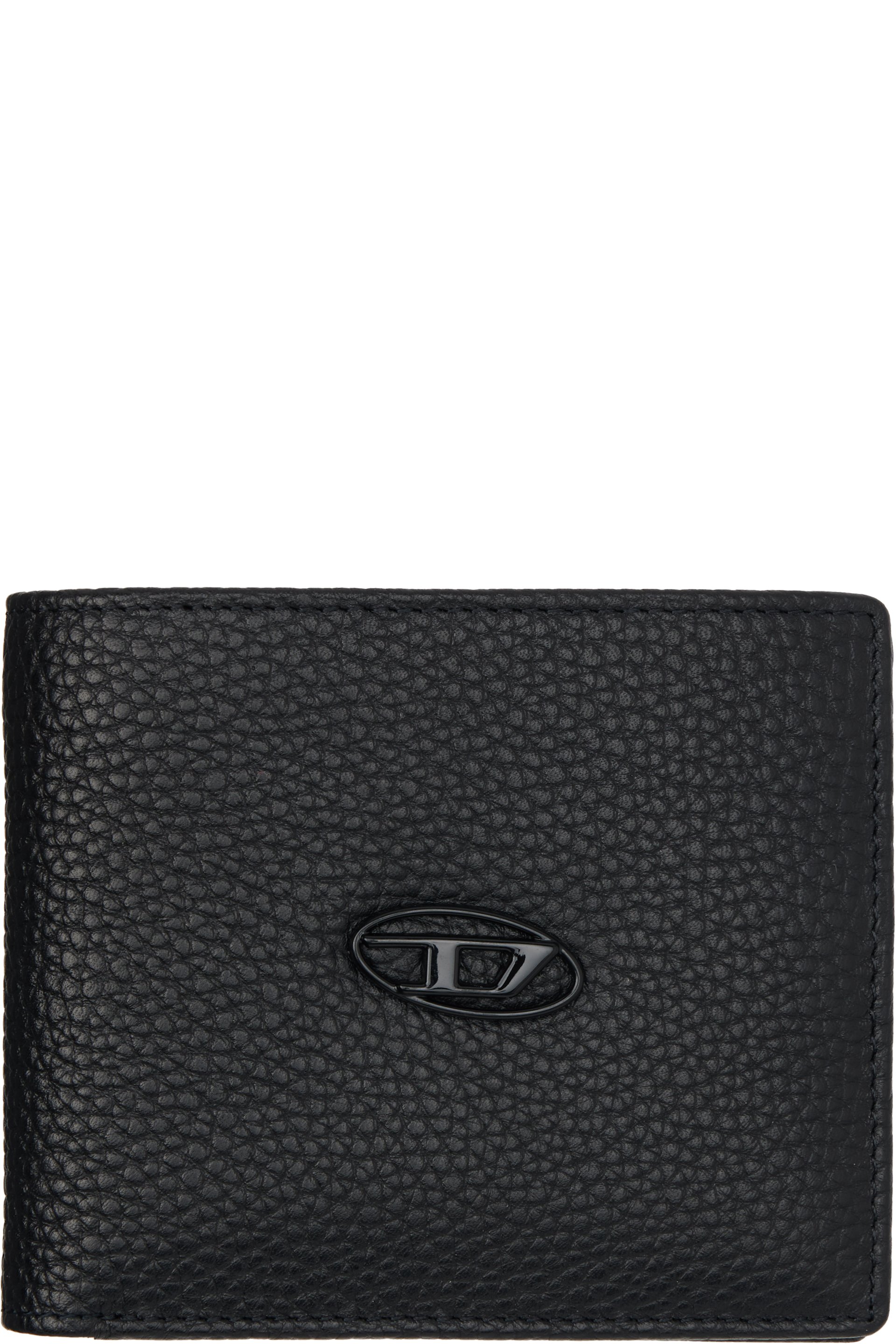 Diesel - Black Bi Fold Coin S Wallet