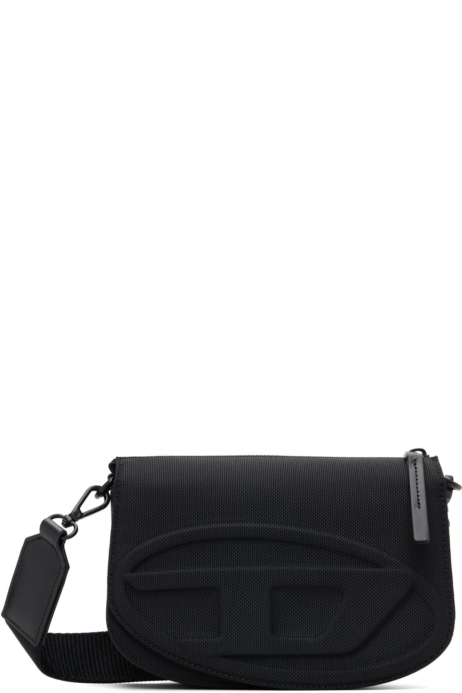Diesel - Sac caméra noir à logo 1DR